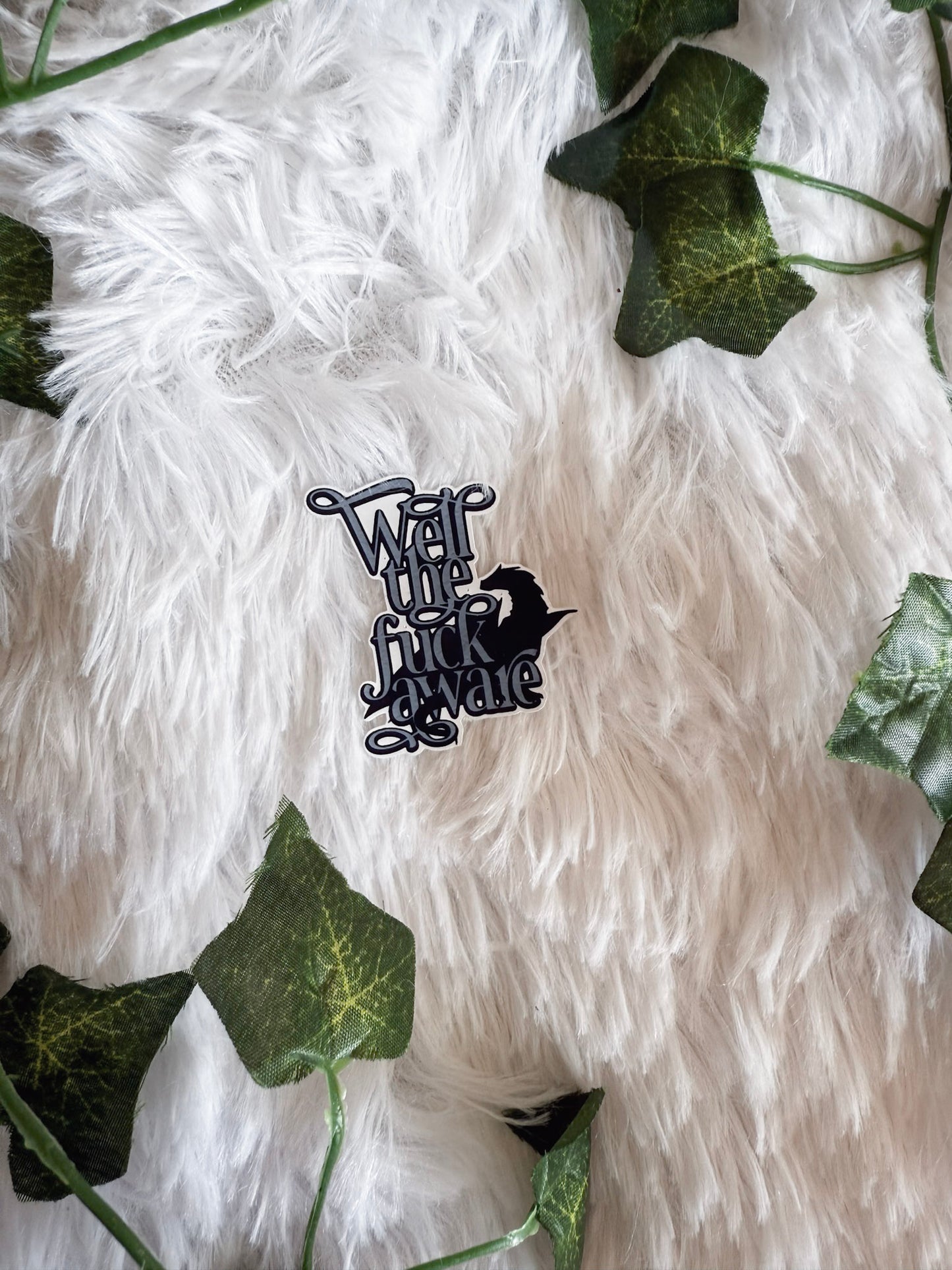 Well the F* Aware Sticker | Fourth Wing