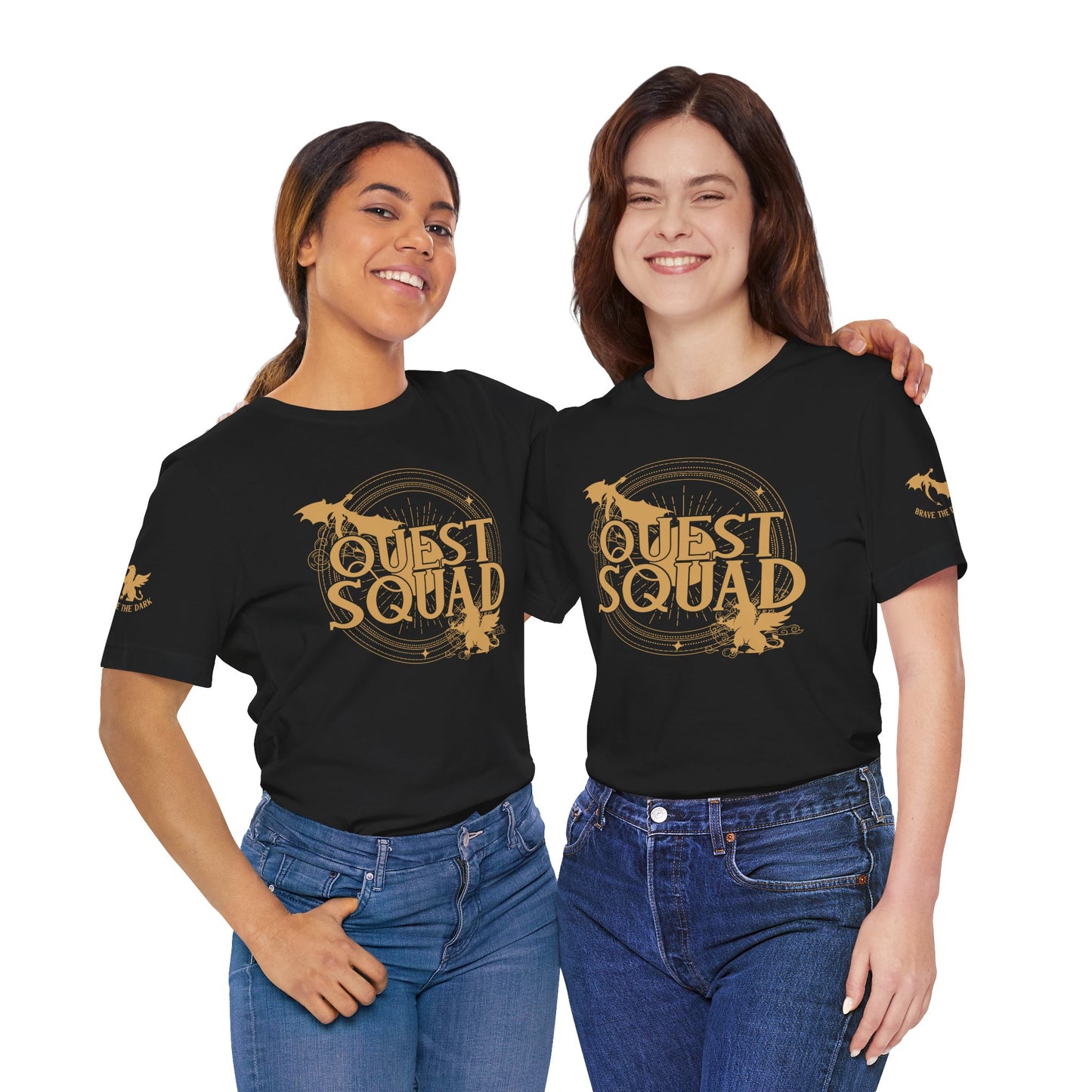 Quest Squad Tee | Fourth Wing | Onyx Storm