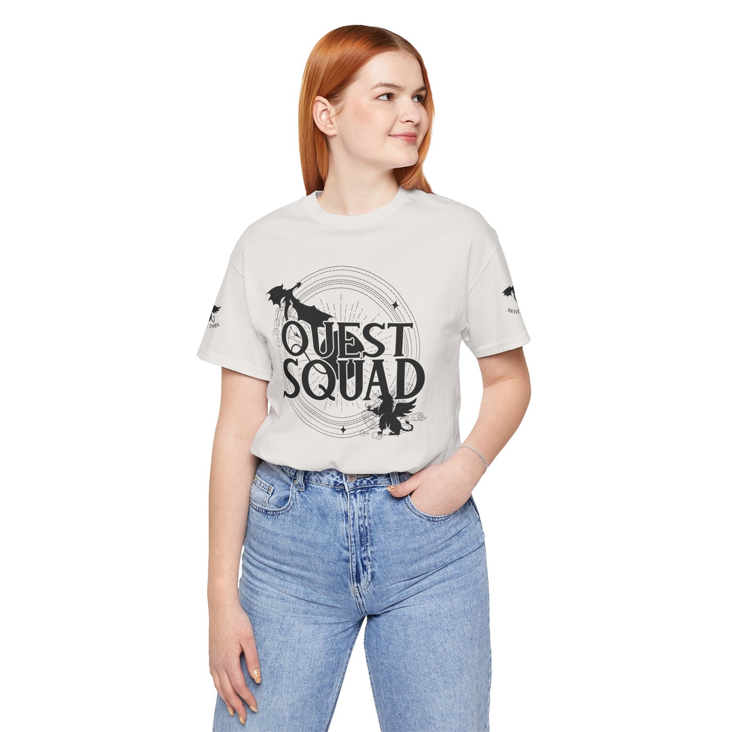 Quest Squad Tee | Fourth Wing | Onyx Storm