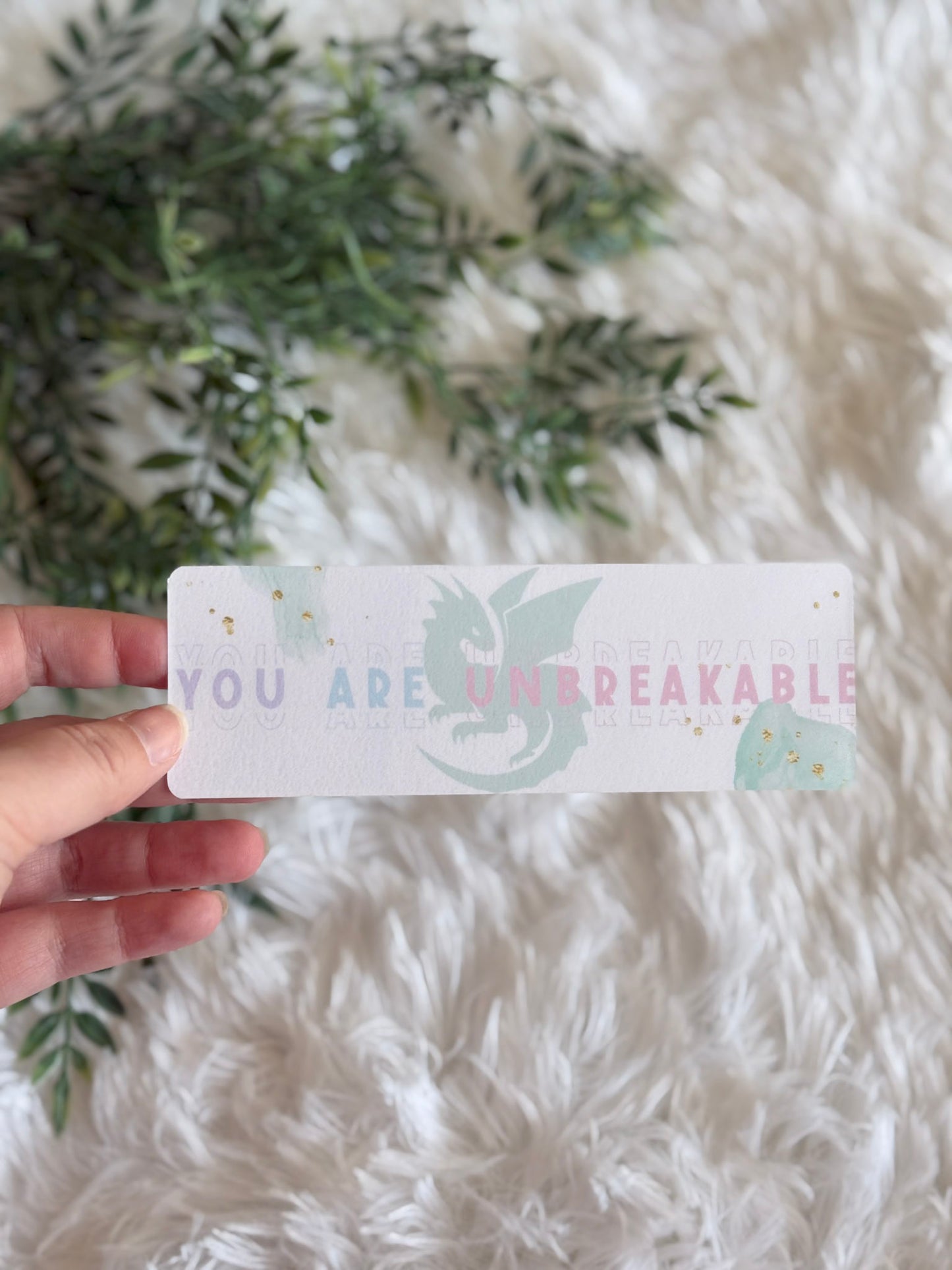 You Are Unbreakable Bookmark | Fourth Wing