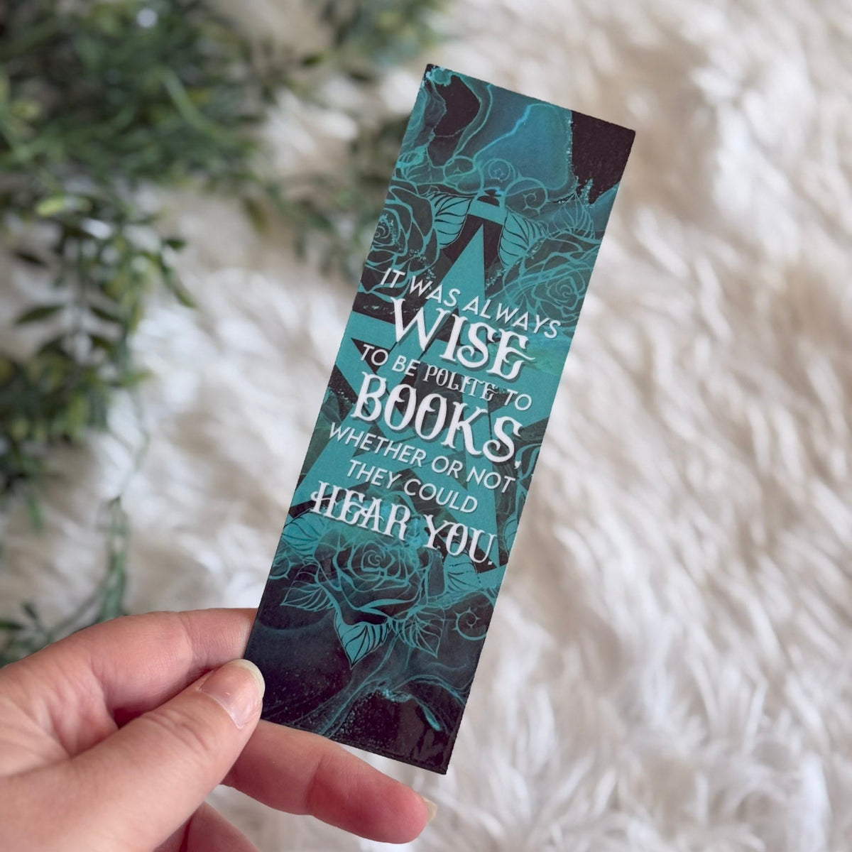 It Was Always Wise Bookmark