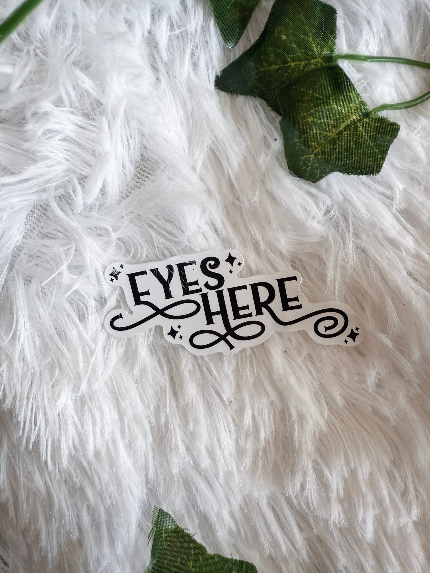 Eyes Here Sticker | Fourth Wing