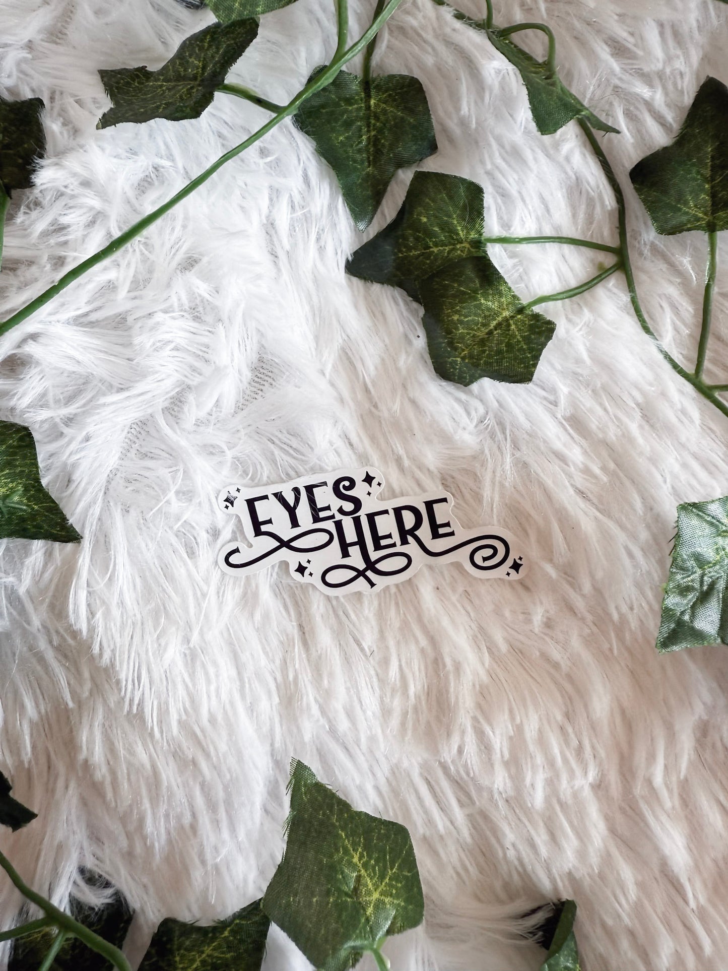 Eyes Here Sticker | Fourth Wing
