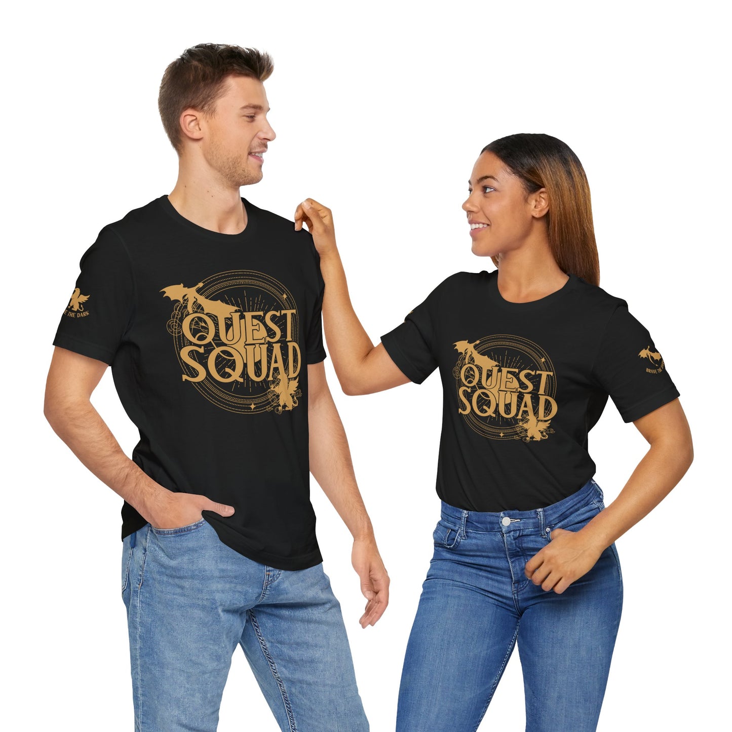 Quest Squad Tee | Fourth Wing | Onyx Storm