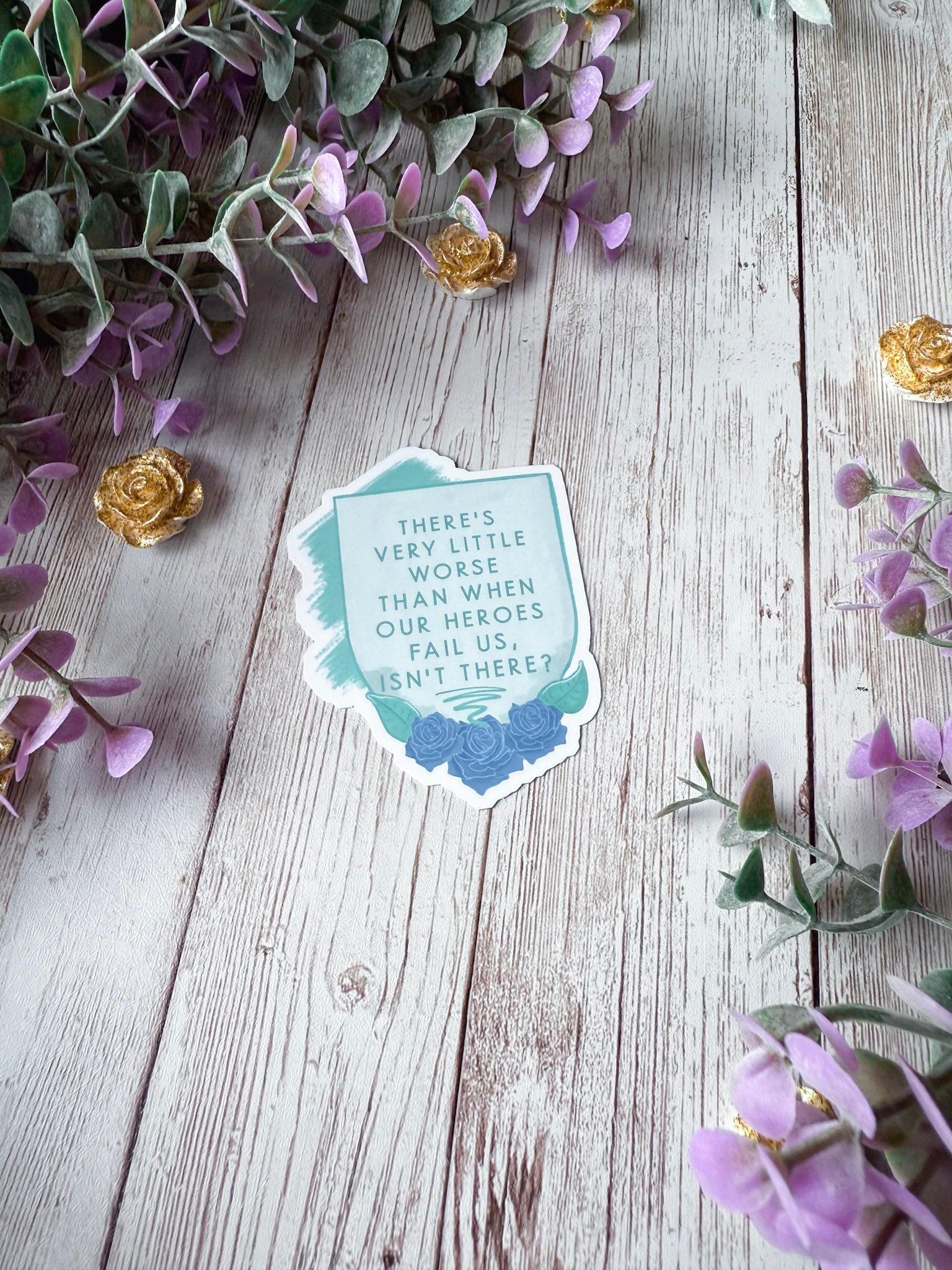 Heroes Fail Us Sticker
