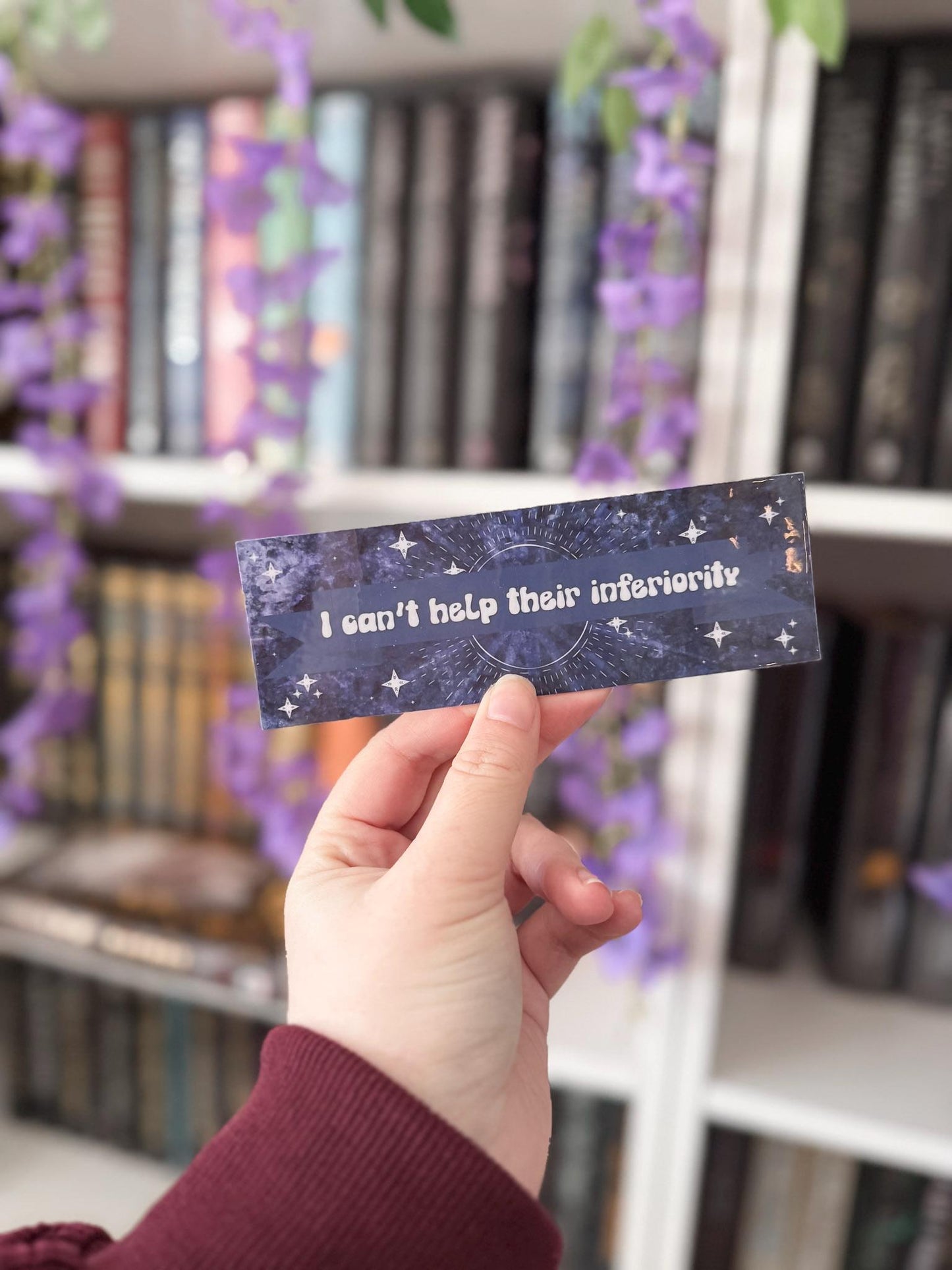 I Can't Help Their Inferiority Bookmark | Fourth Wing | Rebecca Yarros
