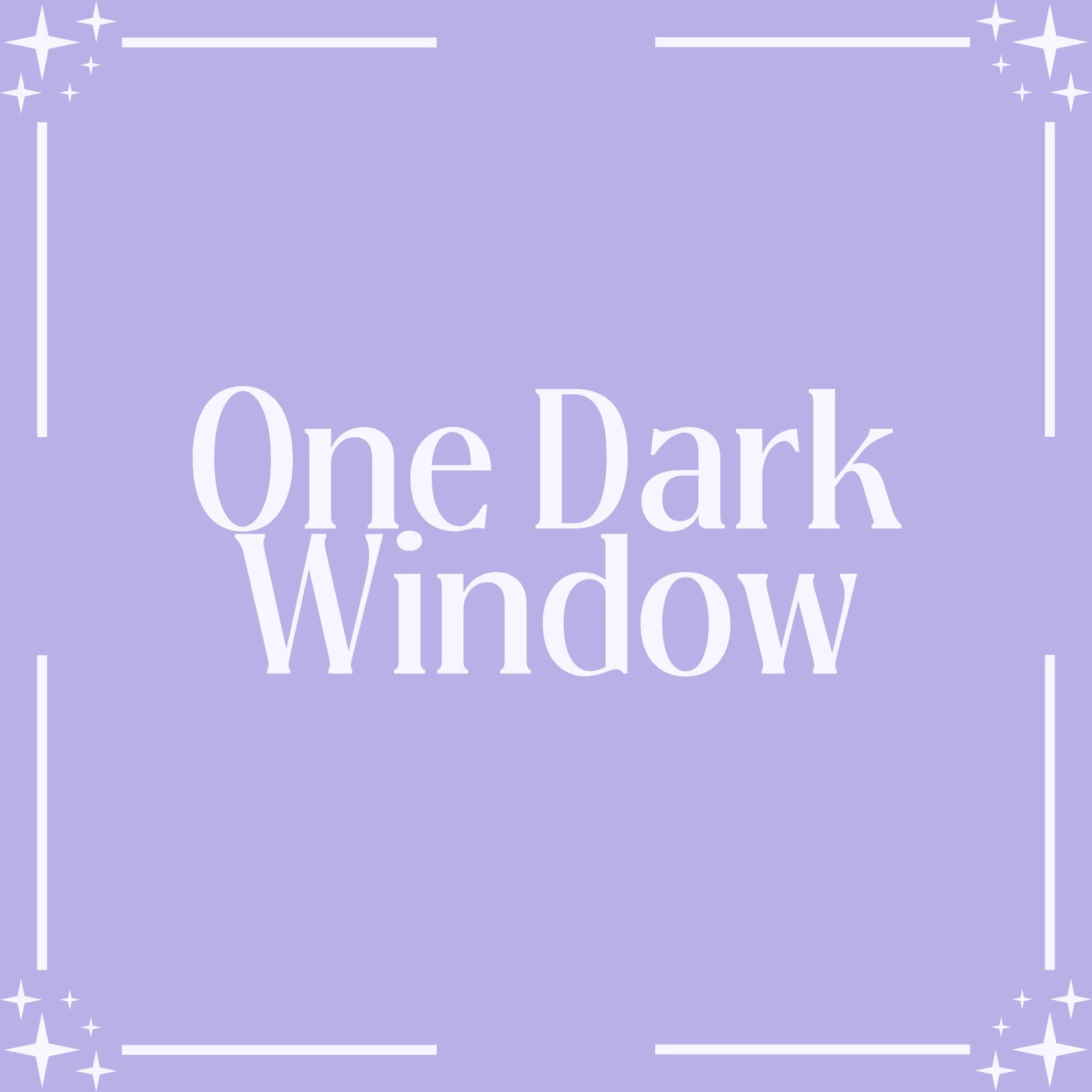 One Dark Window