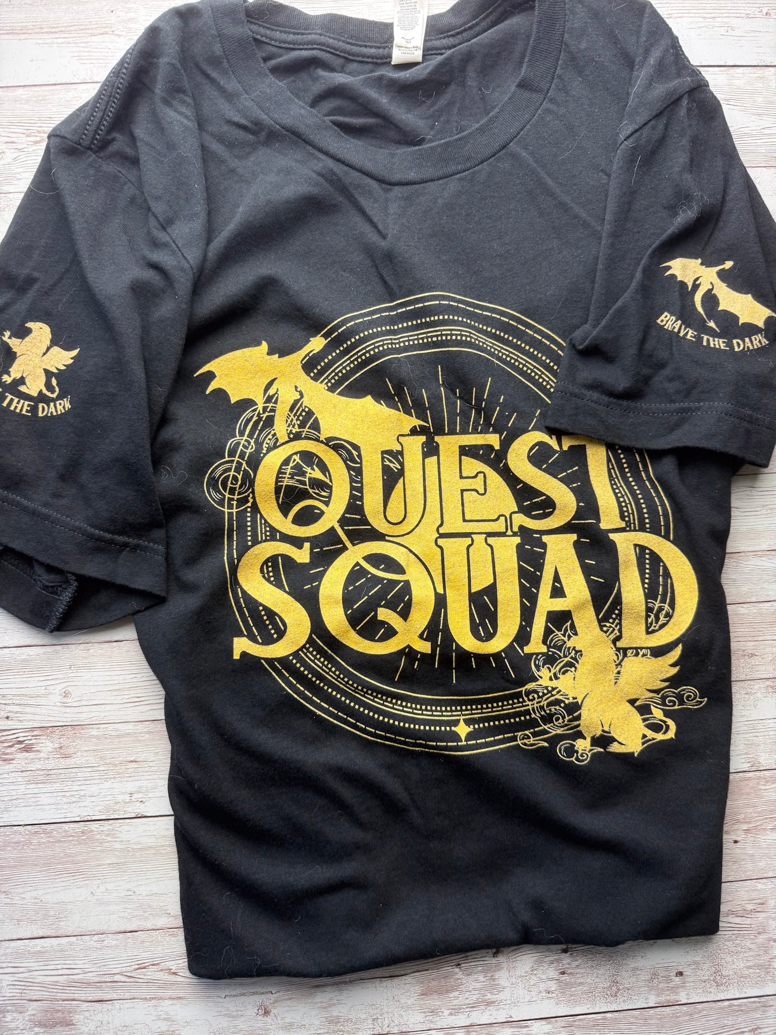 Quest Squad Tee V. 2 (No back)
