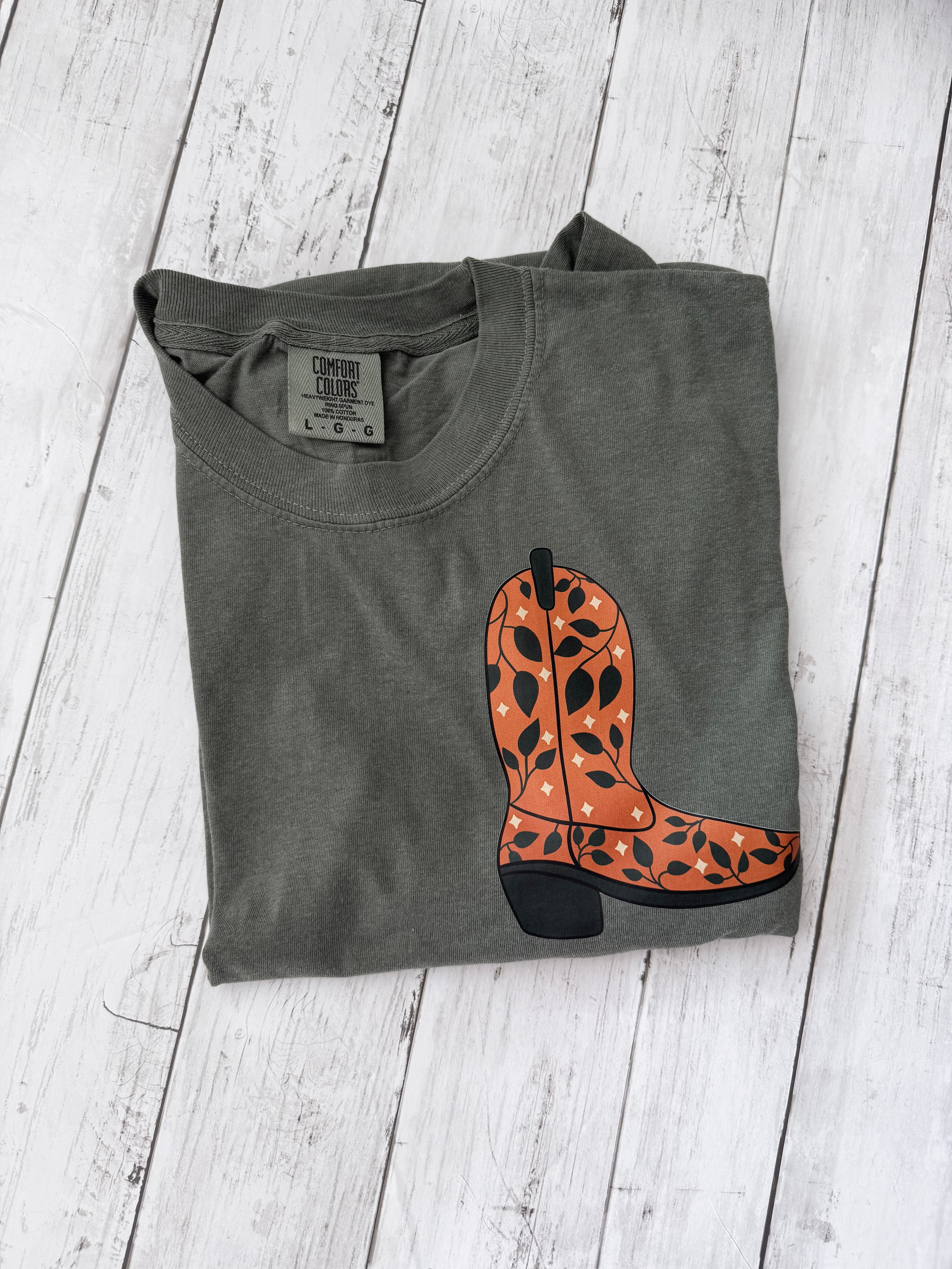 Cowboy Boot Tee