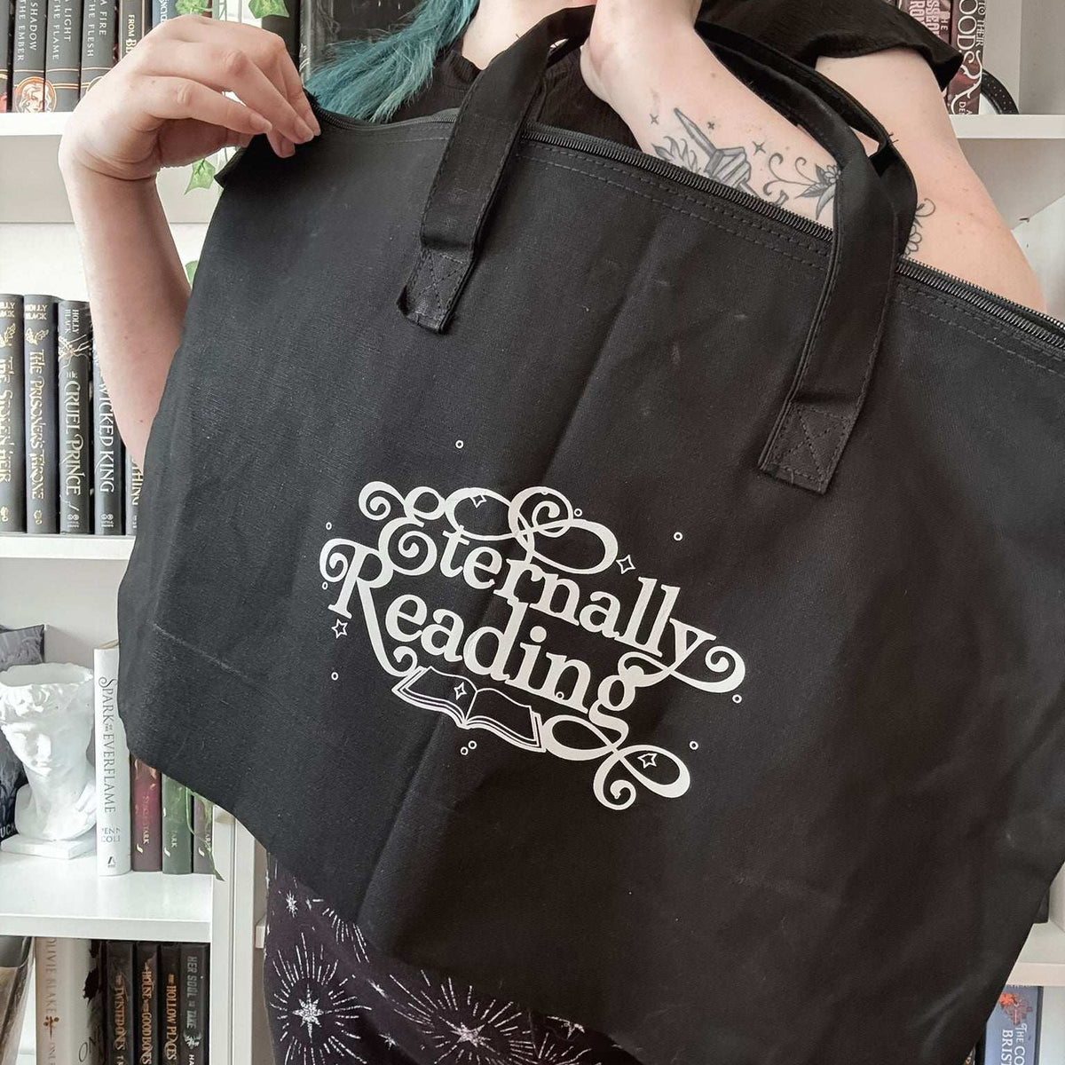Eternally Reading Tote Bag