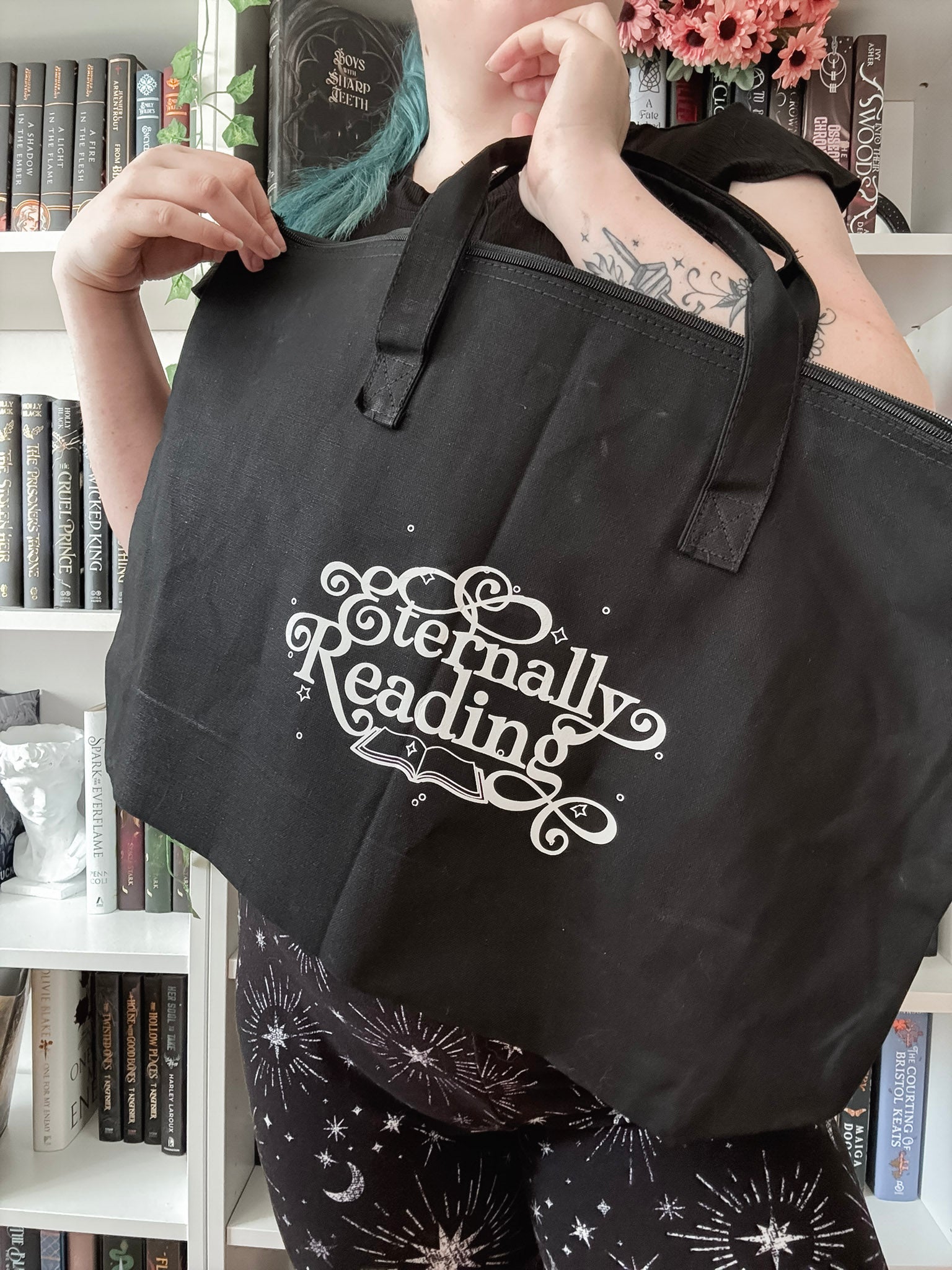 Eternally Reading Tote Bag