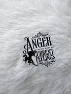 Anger Does Not Describe Sticker