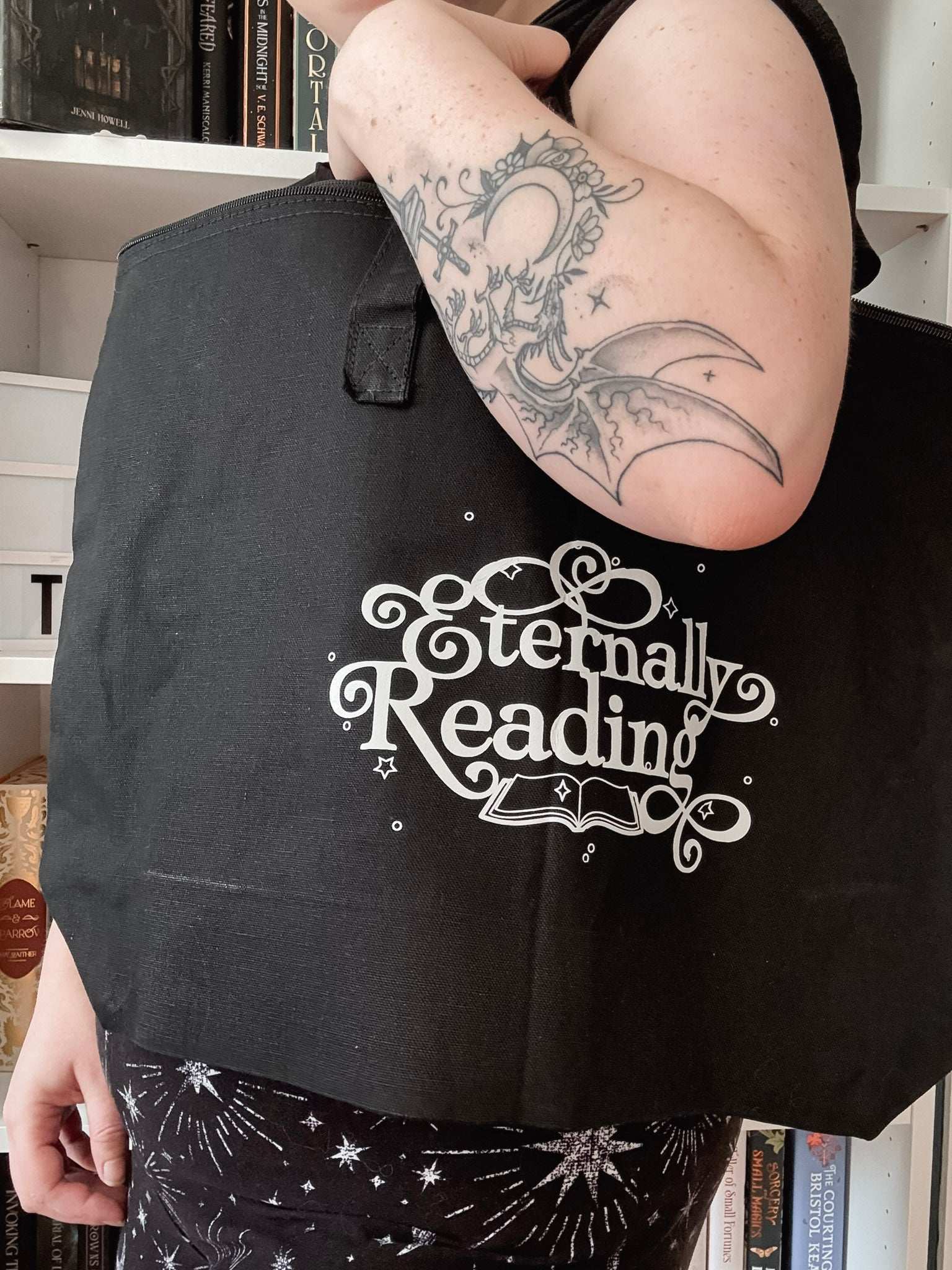 Eternally Reading Tote Bag
