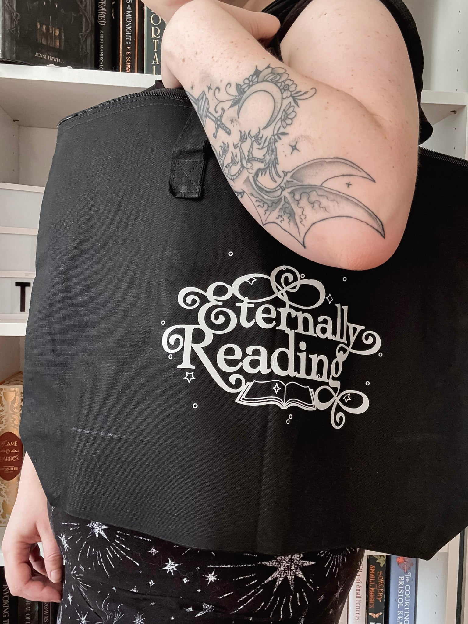 Eternally Reading Tote Bag