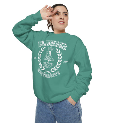 Blunder University Comfort Colors Sweatshirt | The Shepherd King