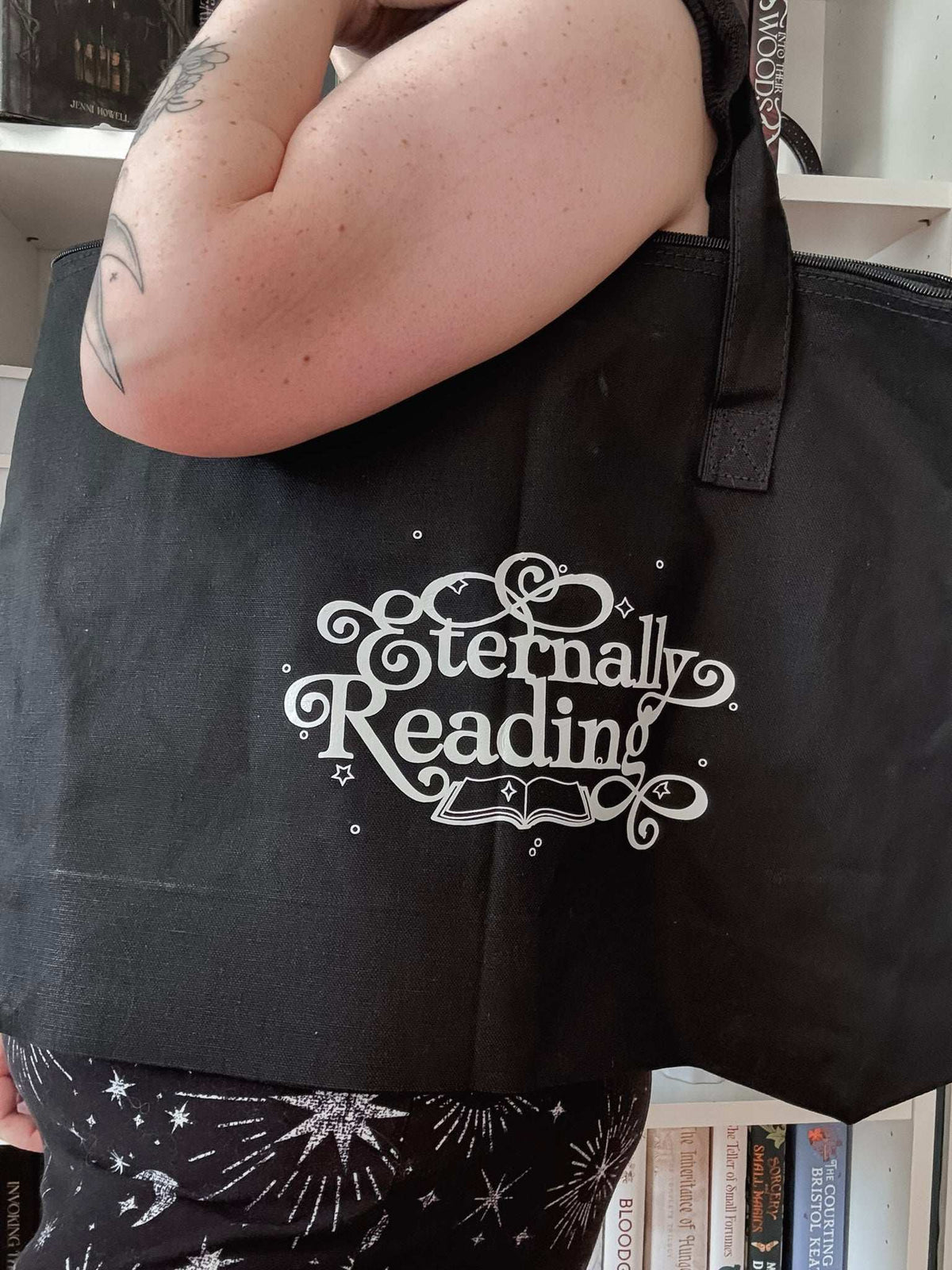 Eternally Reading Tote Bag