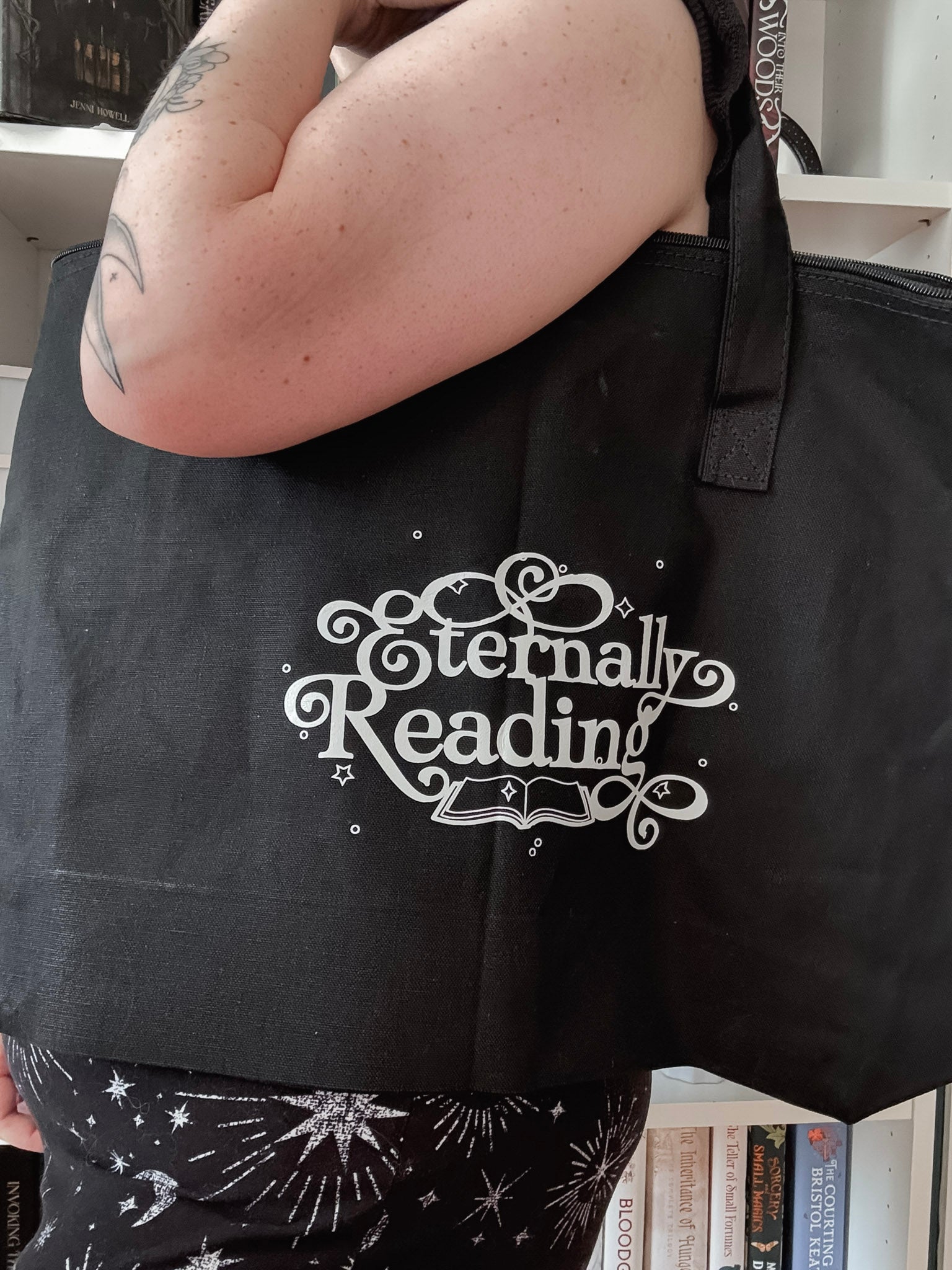 Eternally Reading Tote Bag