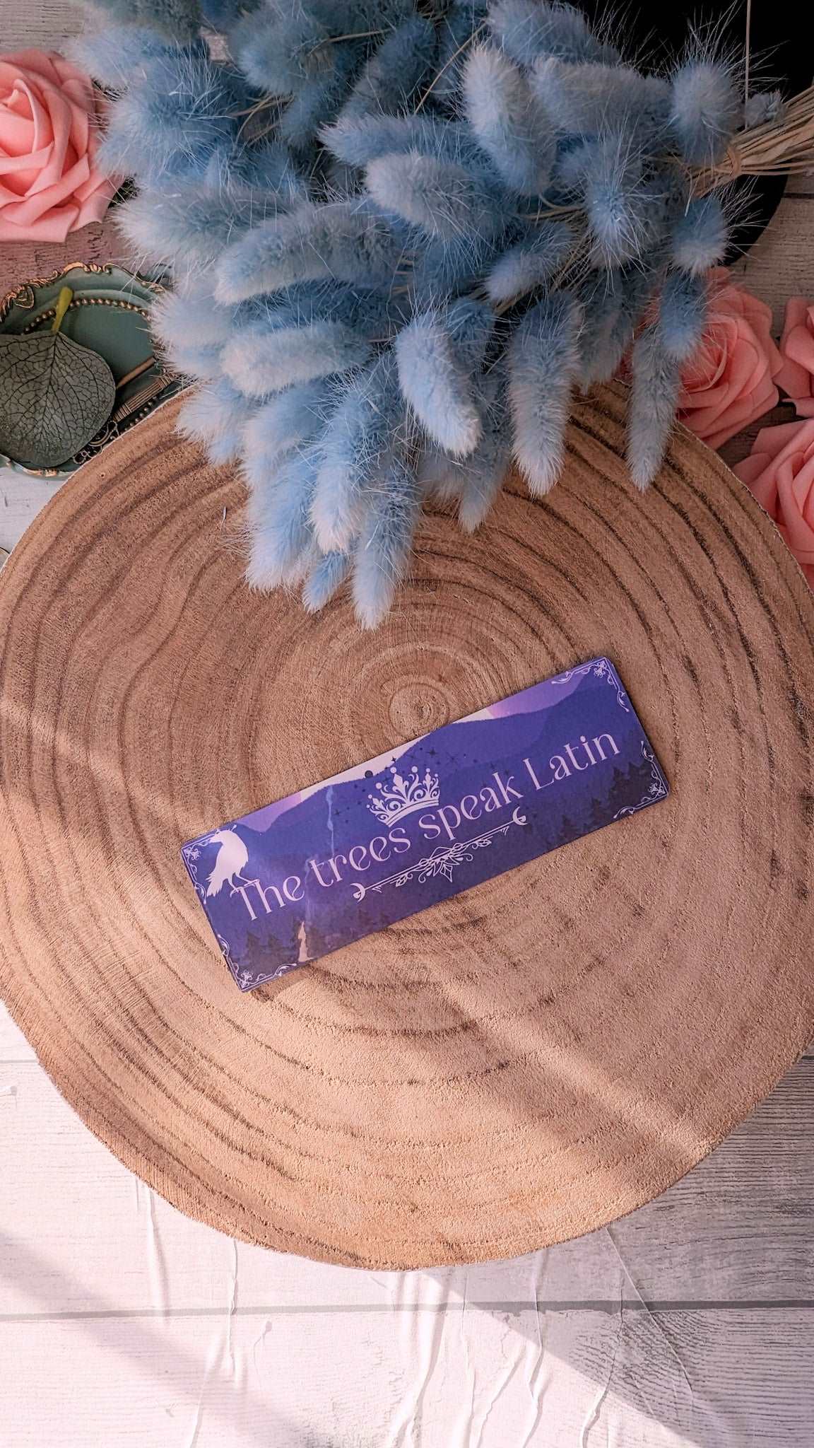 The Trees Speak Latin The Raven Cycle Bookmark