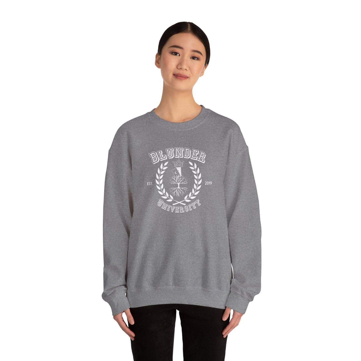 Blunder University Crewneck Sweatshirt | The Shepherd King