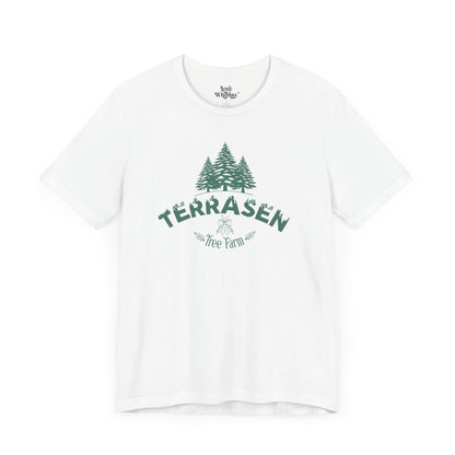 Terrasen Tree Farm Tee | Throne of Glass