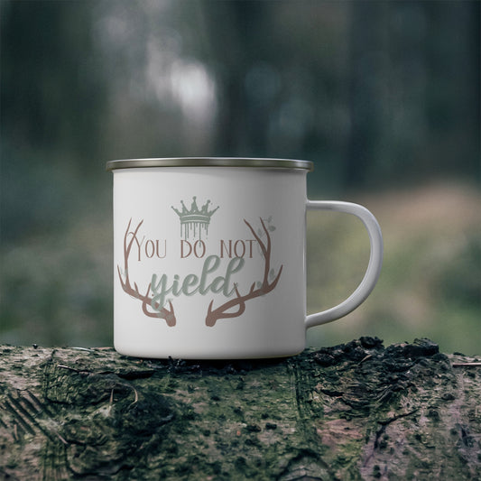 You Do Not Yield Enamel Mug | Throne of Glass