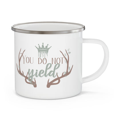 You Do Not Yield Enamel Mug | Throne of Glass