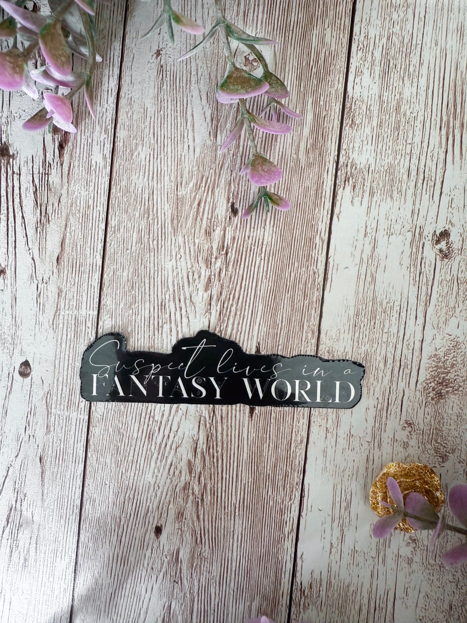 Suspect Lives in a Fantasy World
