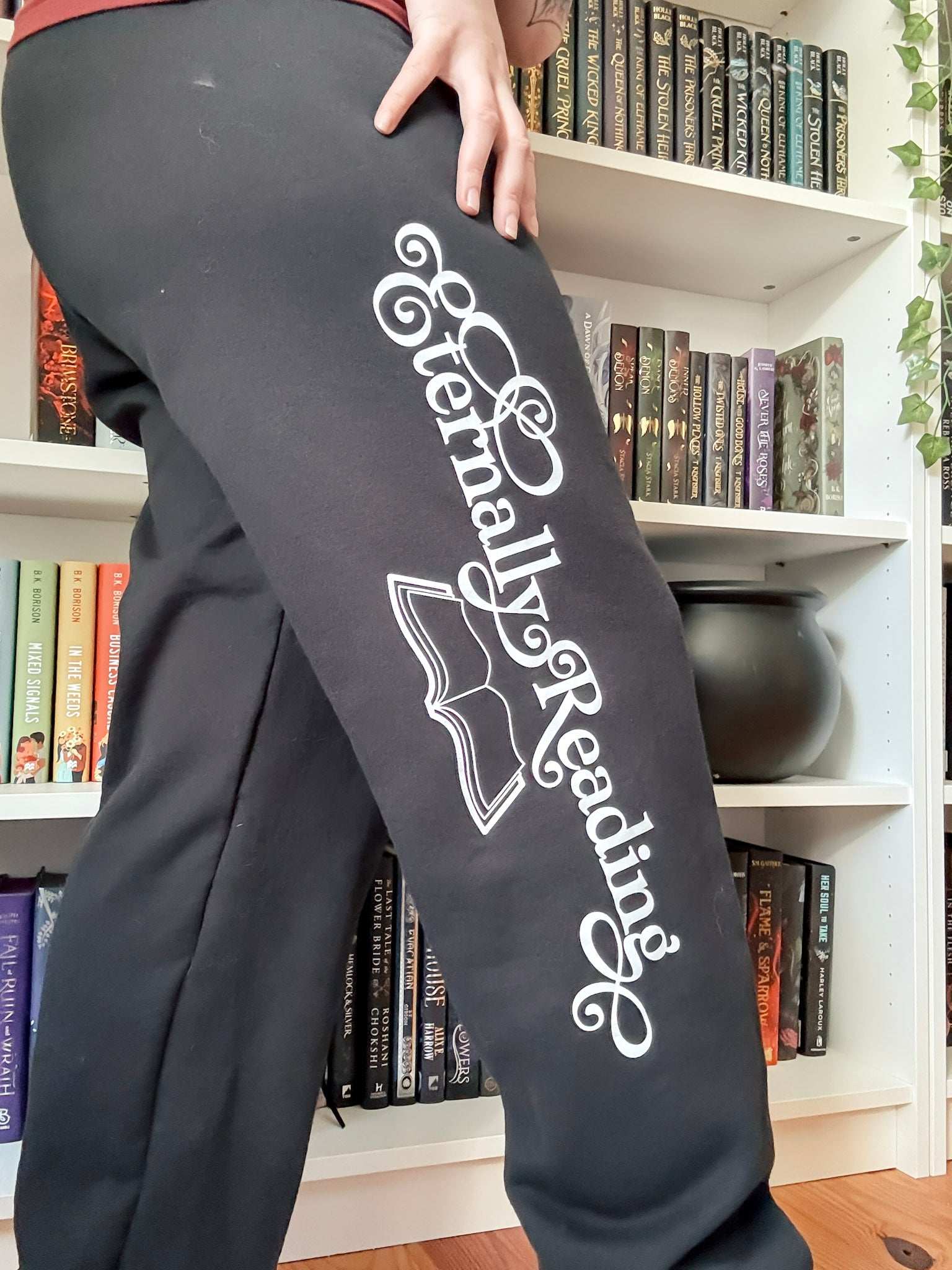 Eternally Reading Sweatpants [Sample]