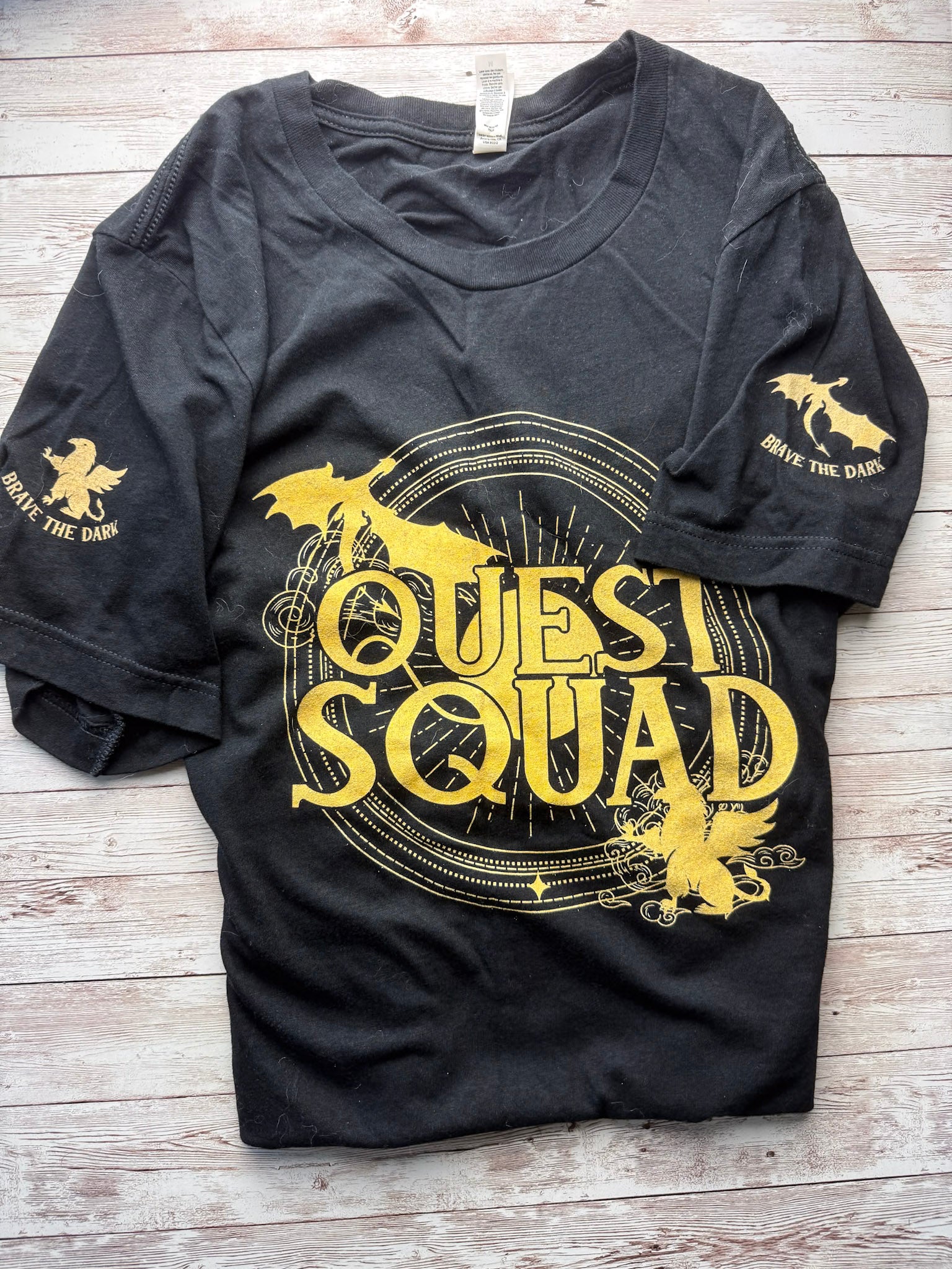 Quest Squad Tee V. 2 (No back)