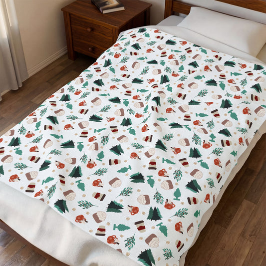 Lovelight Farms Velveteen Plush Blanket