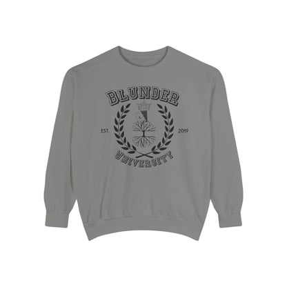 Blunder University Comfort Colors Sweatshirt | The Shepherd King