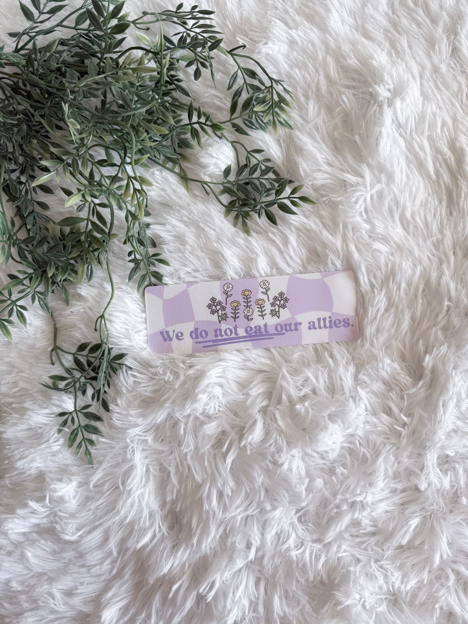 We Do Not Eat Our Allies Bookmark