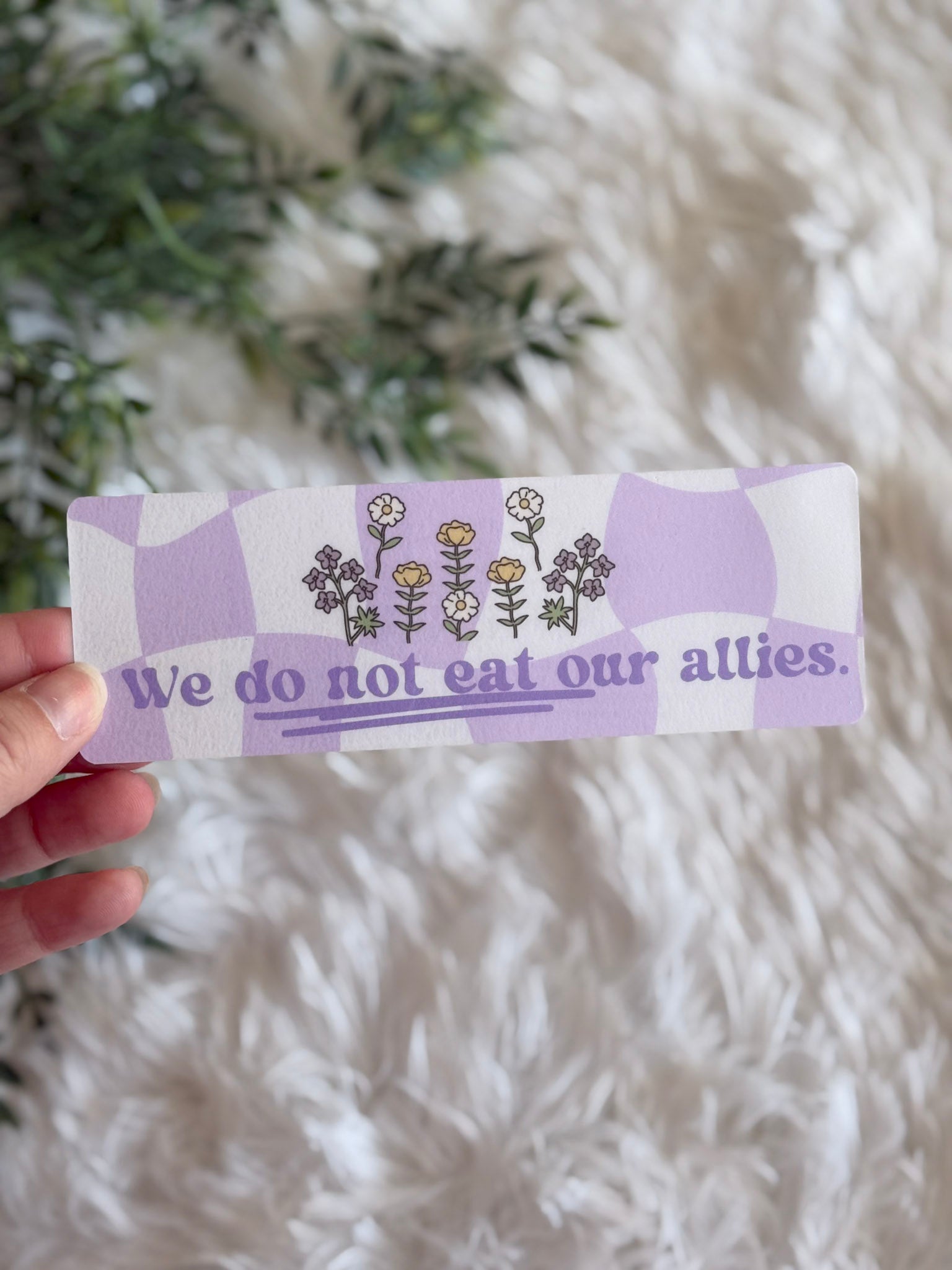 We Do Not Eat Our Allies Bookmark