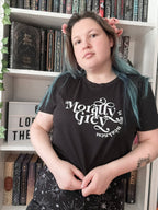 Morally Grey Is My Weakness Crop Top