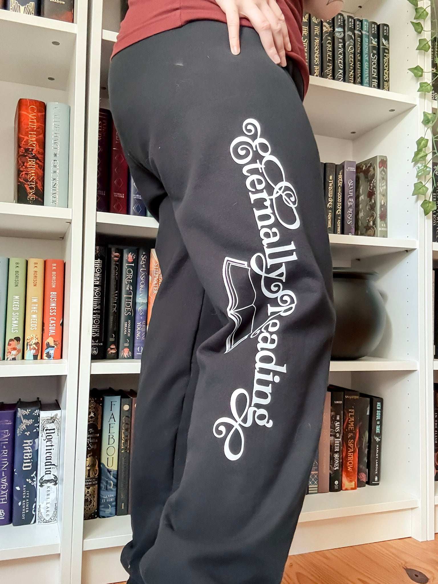 Eternally Reading Sweatpants [Sample]