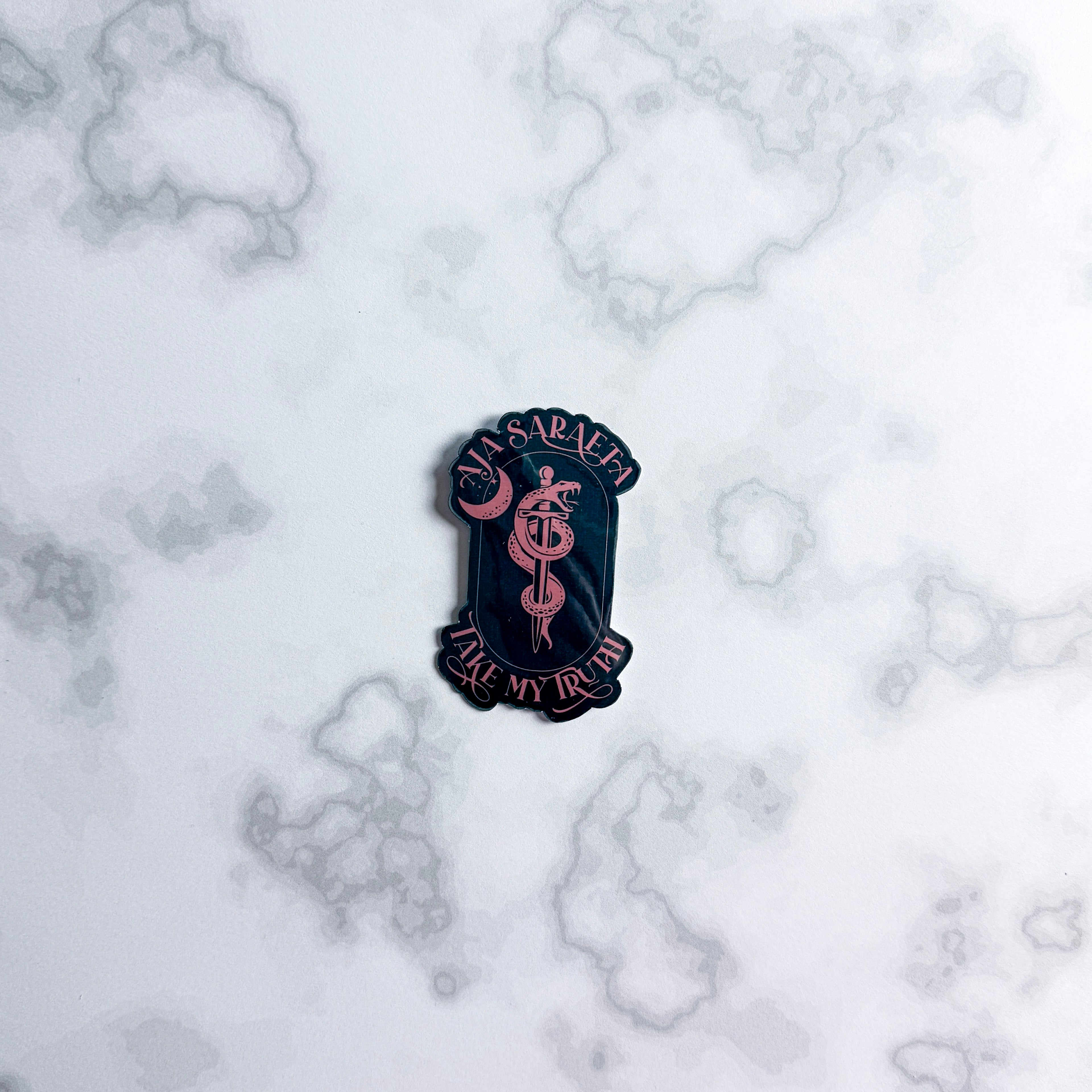 Aja Saraeta Sticker