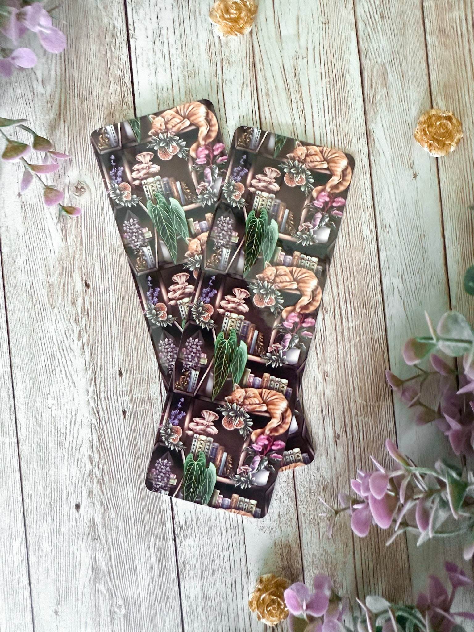 Cottagecore Cat Bookmark