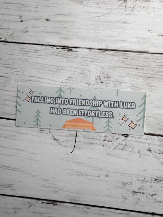 Falling Into Friendship Bookmark | Lovelight Farms