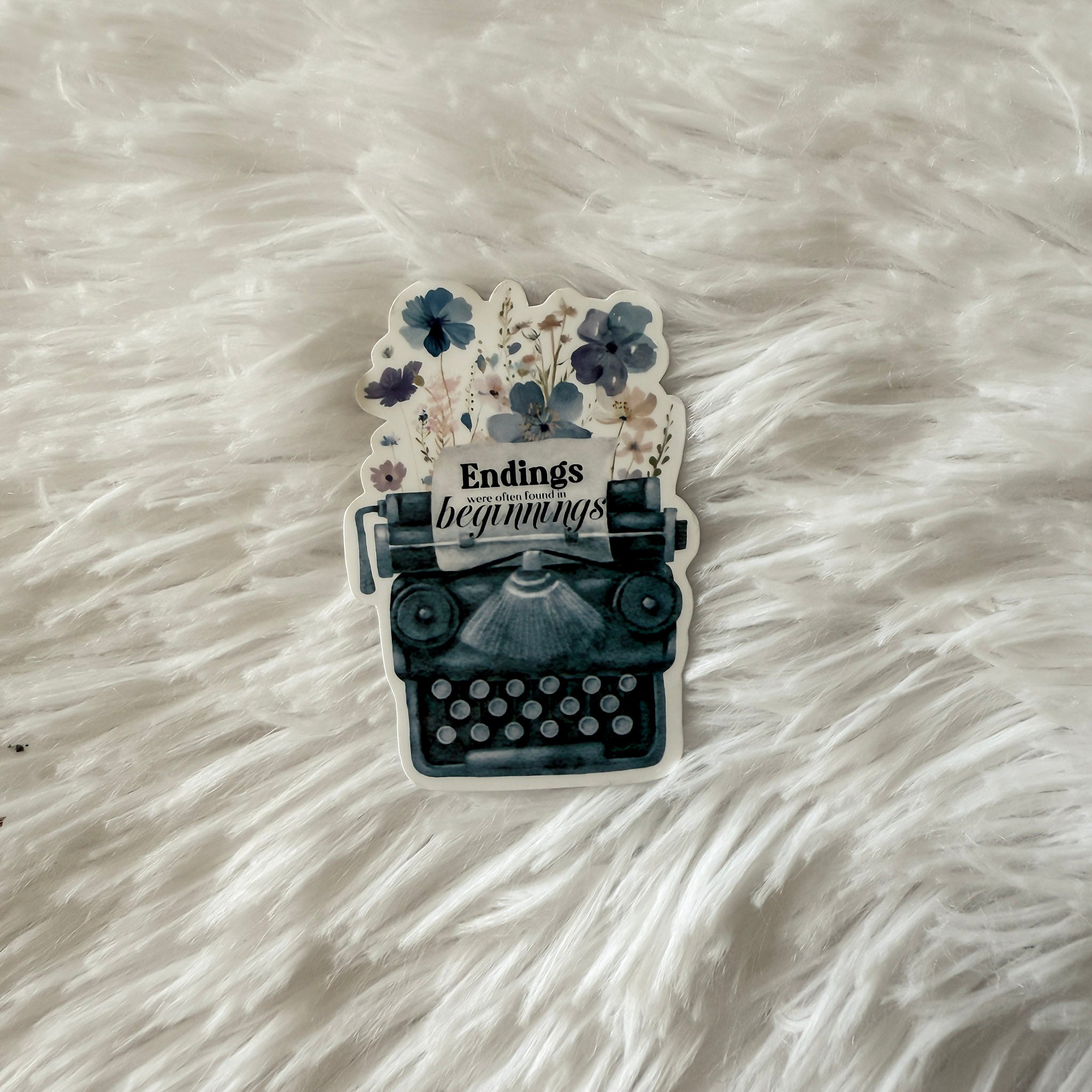 Endings & Beginnings Sticker