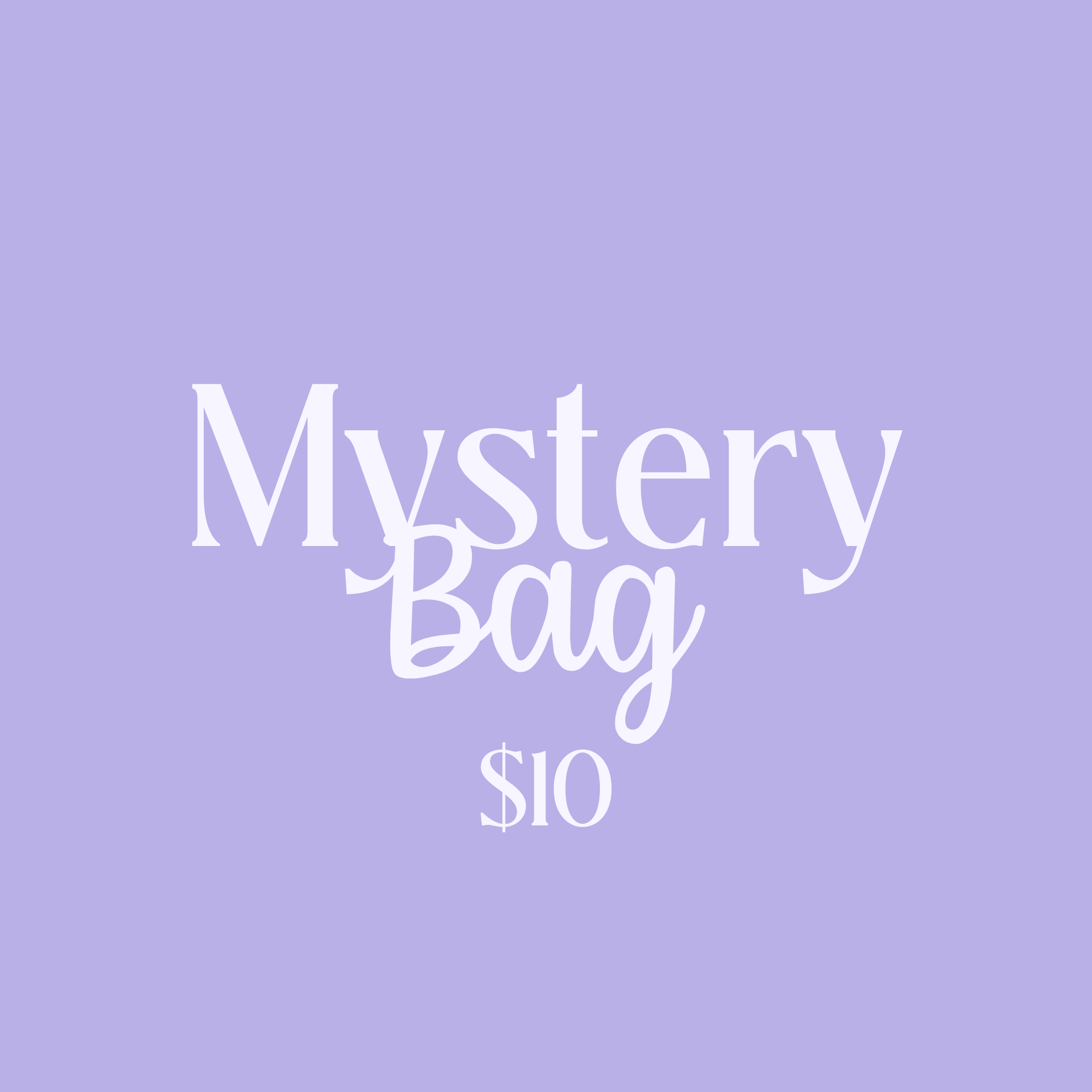 Bookish Mystery Bags