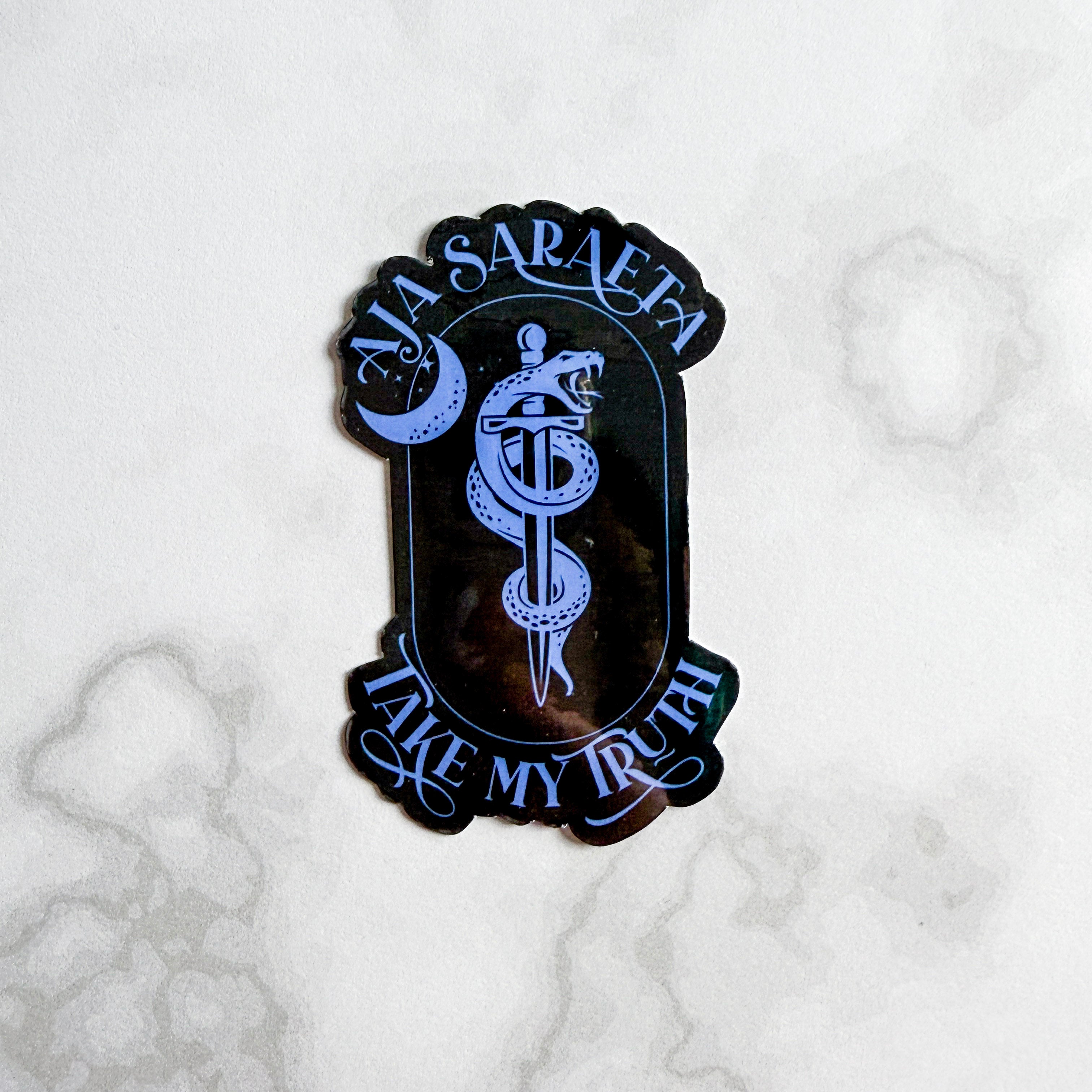 Aja Saraeta Sticker