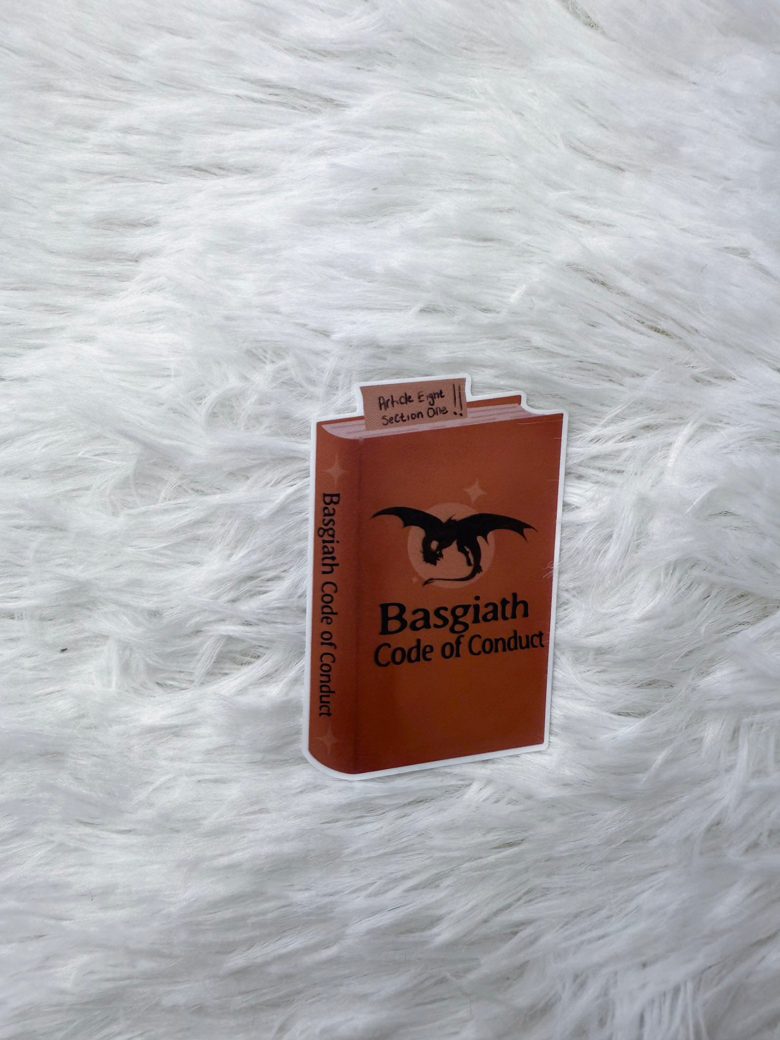 Basgiath Codex Sticker