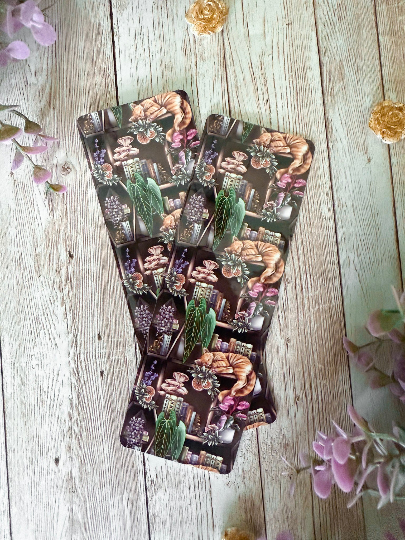 Cottagecore Cat Bookmark