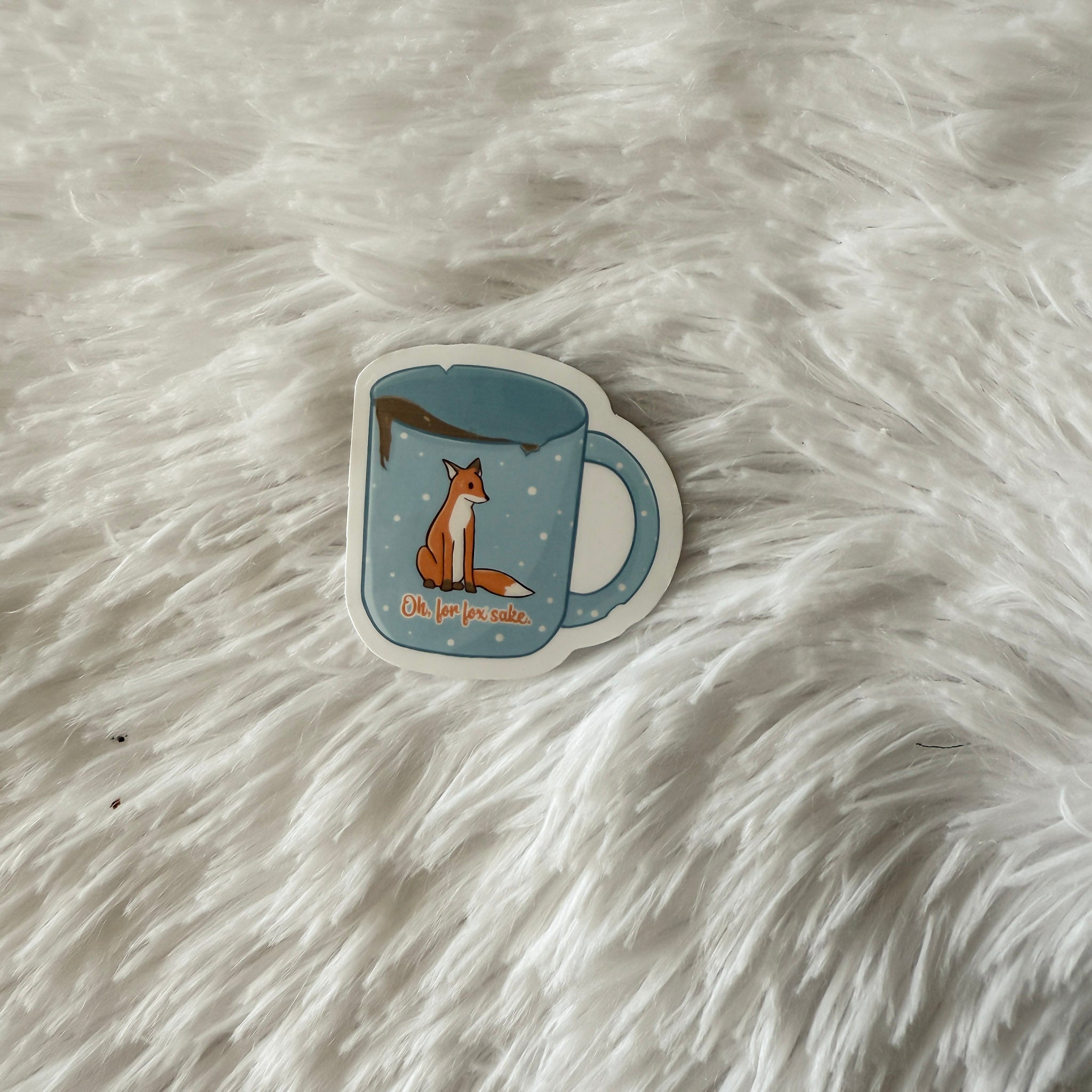 Oh For Fox Sake Sticker