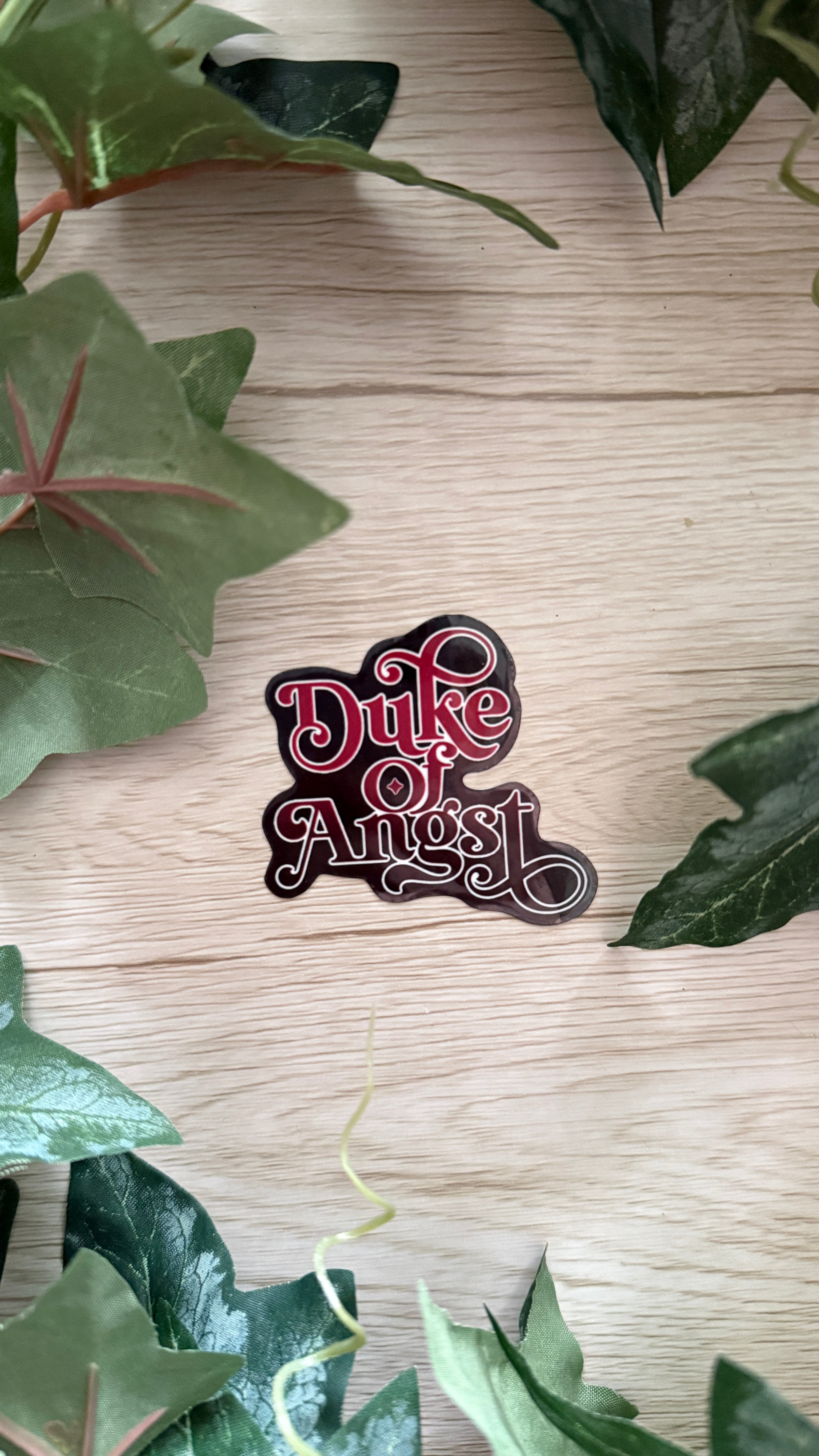 Duke of Angst Sticker