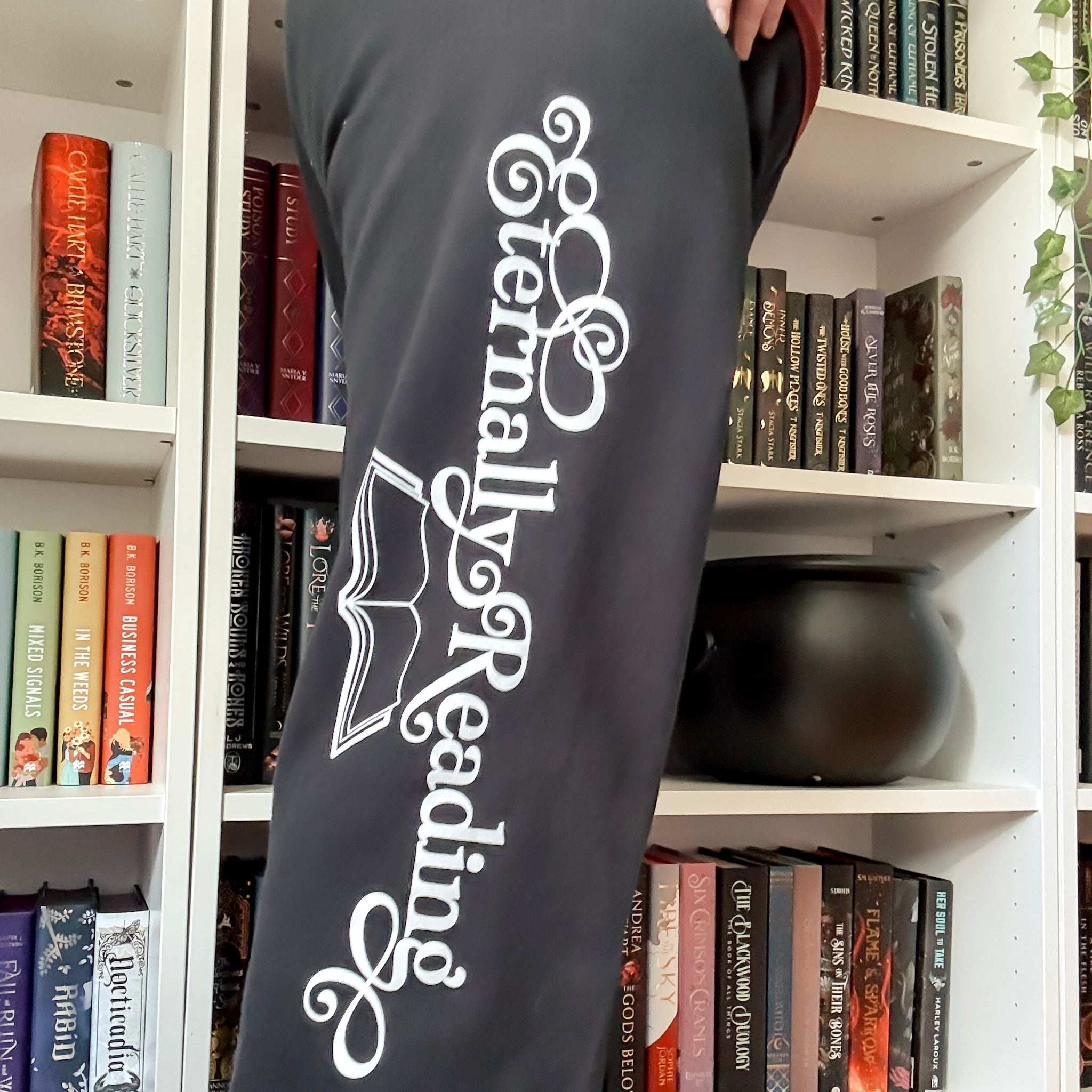 Eternally Reading Sweatpants [Sample]