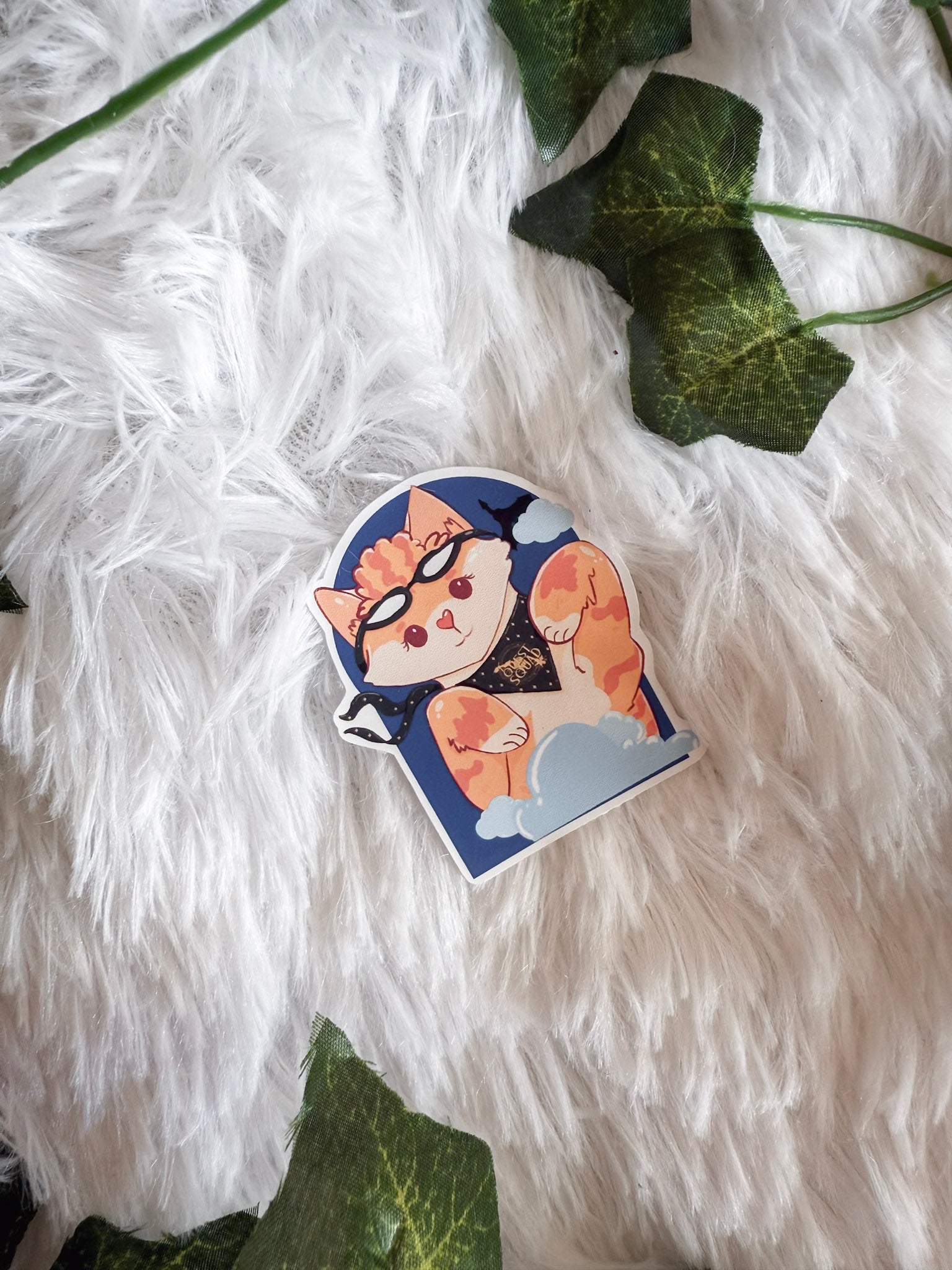 Broccoli Quest Squad Sticker
