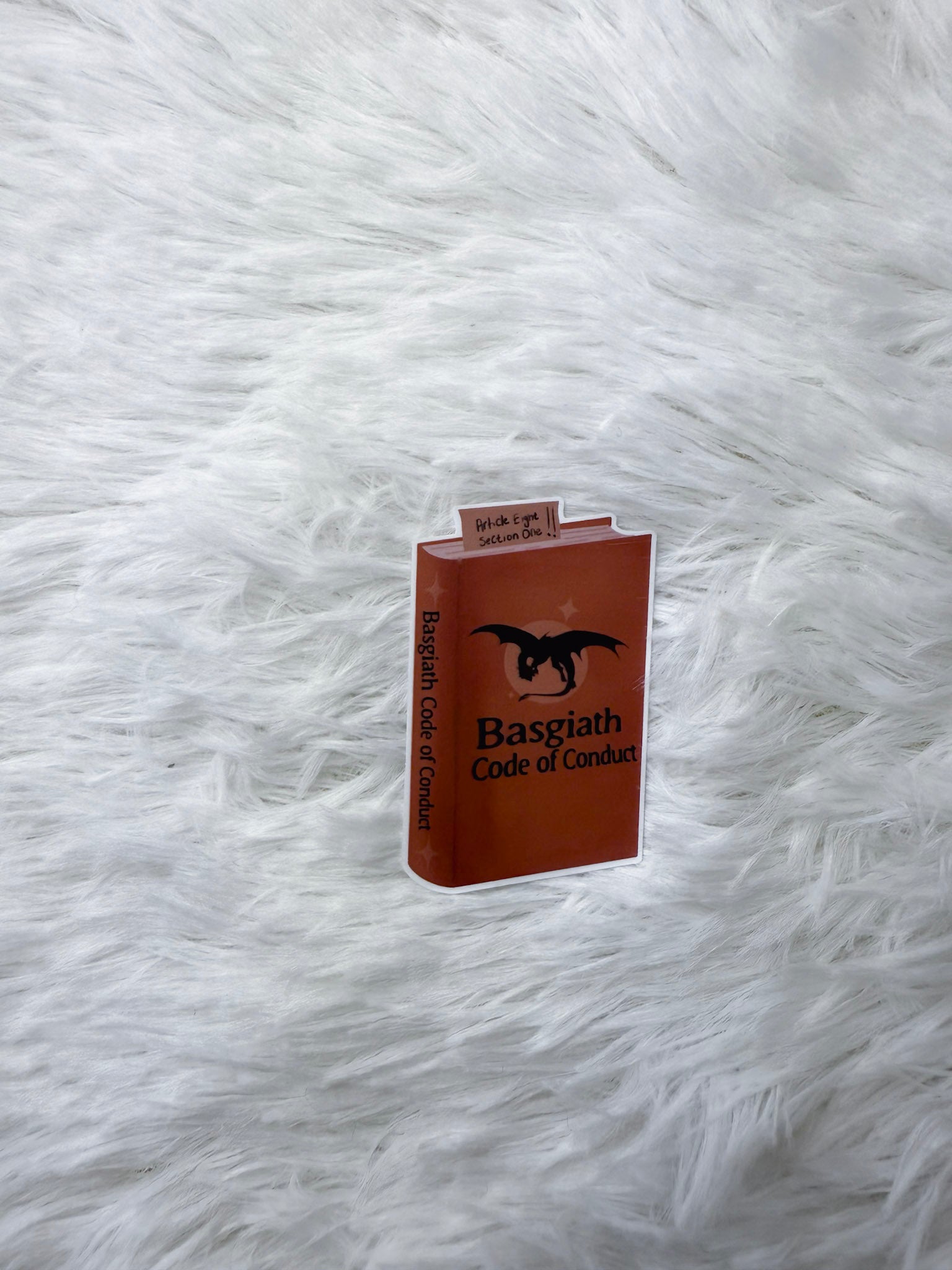 Basgiath Codex Sticker