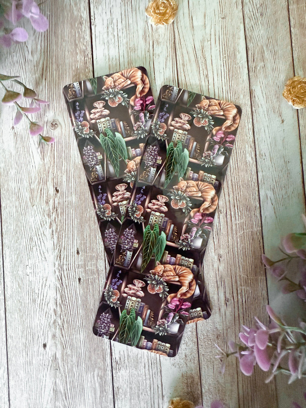 Cottagecore Cat Bookmark