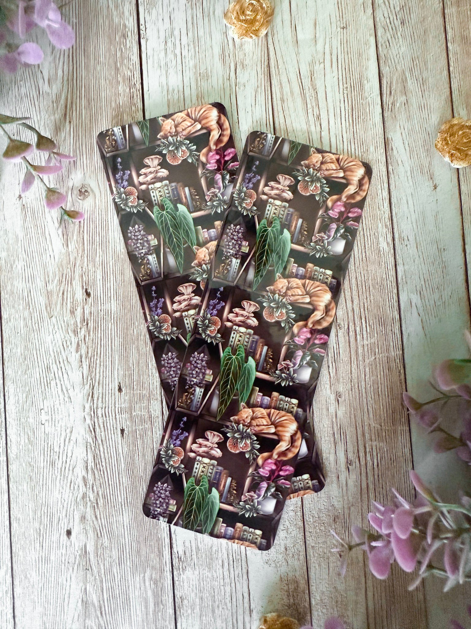 Cottagecore Cat Bookmark
